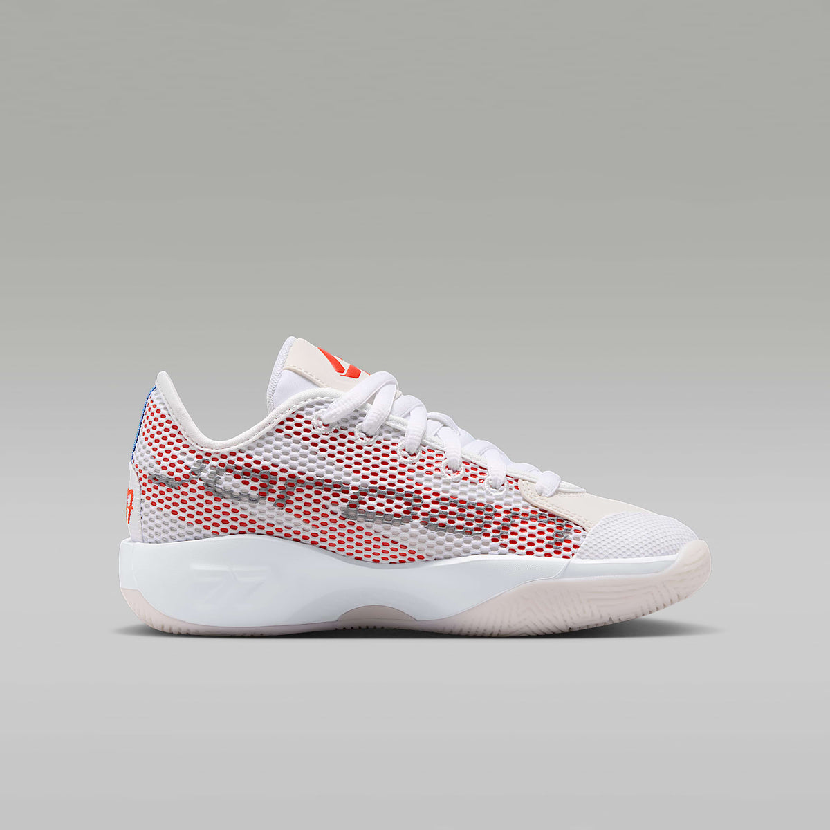 Jordan Luka 77 "Ghost" – Blanco/Cisne/Rojo picante – vista 3