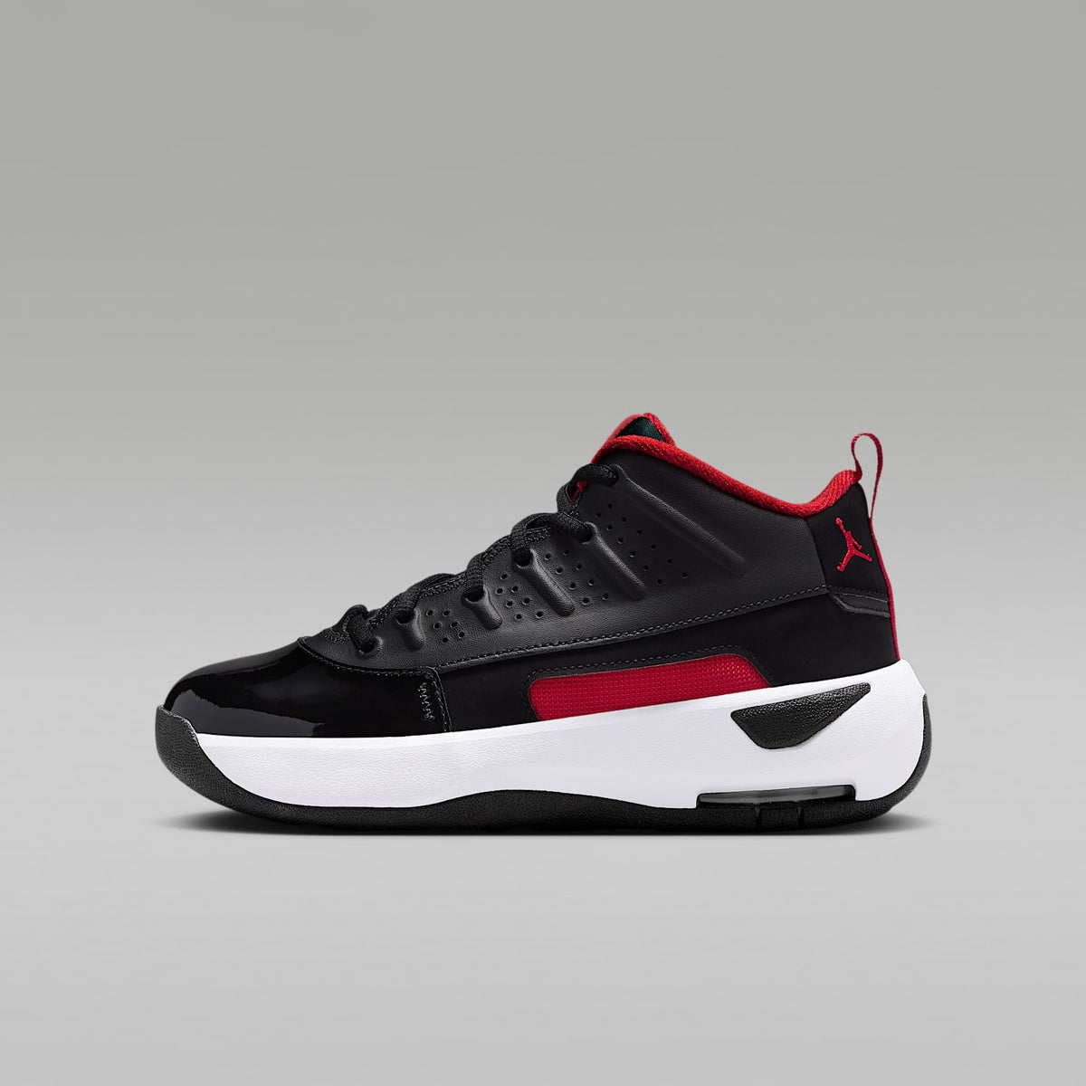Jordan Max Aura 7 – Negro/Blanco/Rojo universitario – vista 1