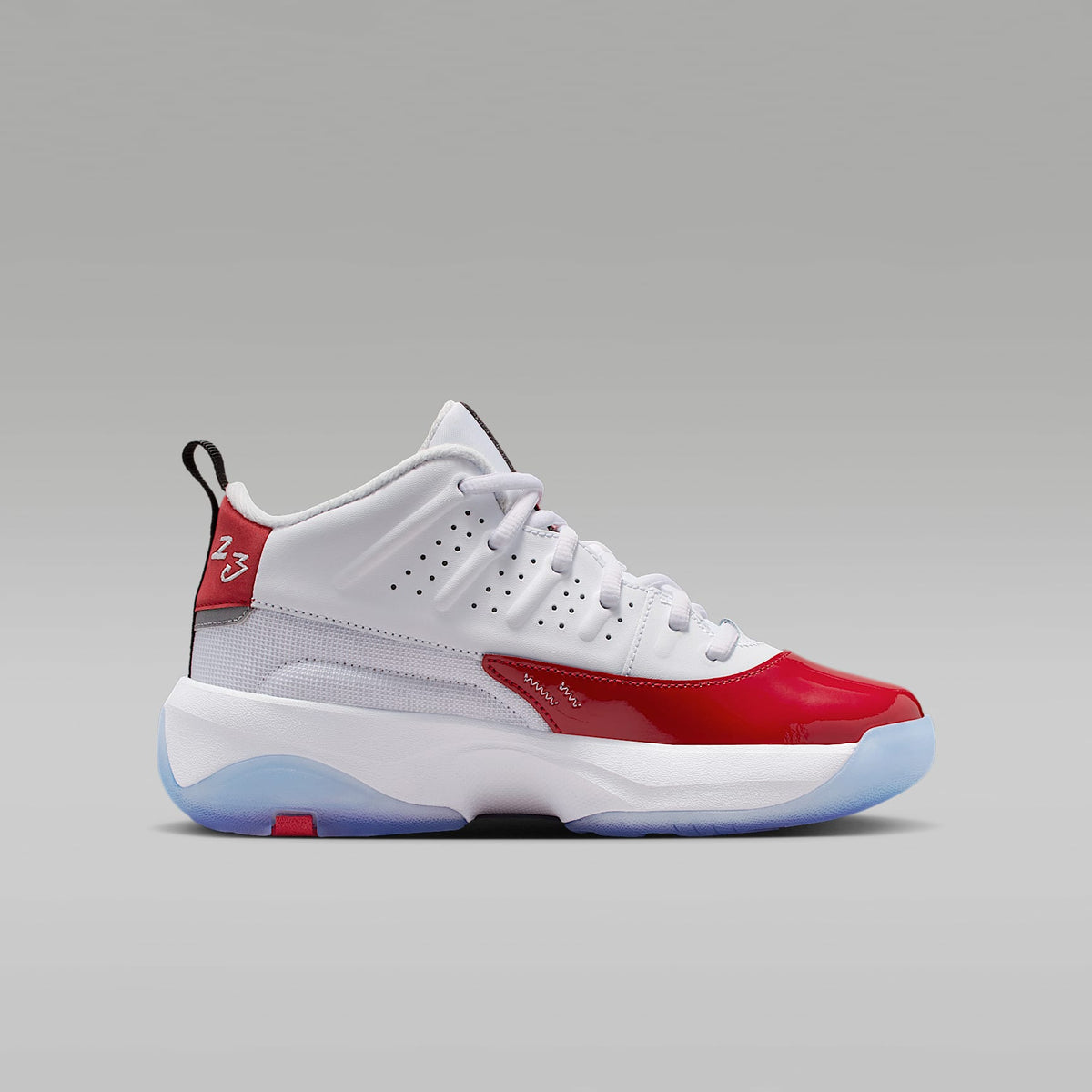 Jordan Max Aura 7 – Blanco/Rojo gimnasio/Negro/Blanco – vista 3