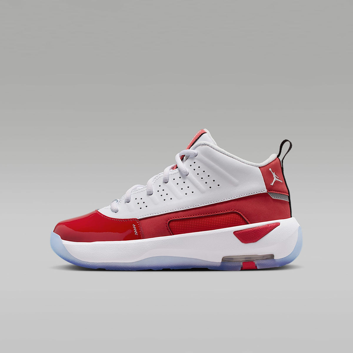 Jordan Max Aura 7 – Blanco/Rojo gimnasio/Negro/Blanco – vista 1