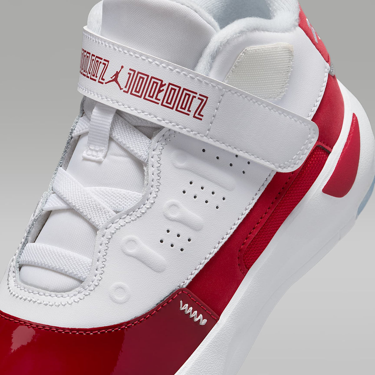 Jordan Max Aura 7 – Blanco/Rojo gimnasio/Negro/Blanco – vista 7