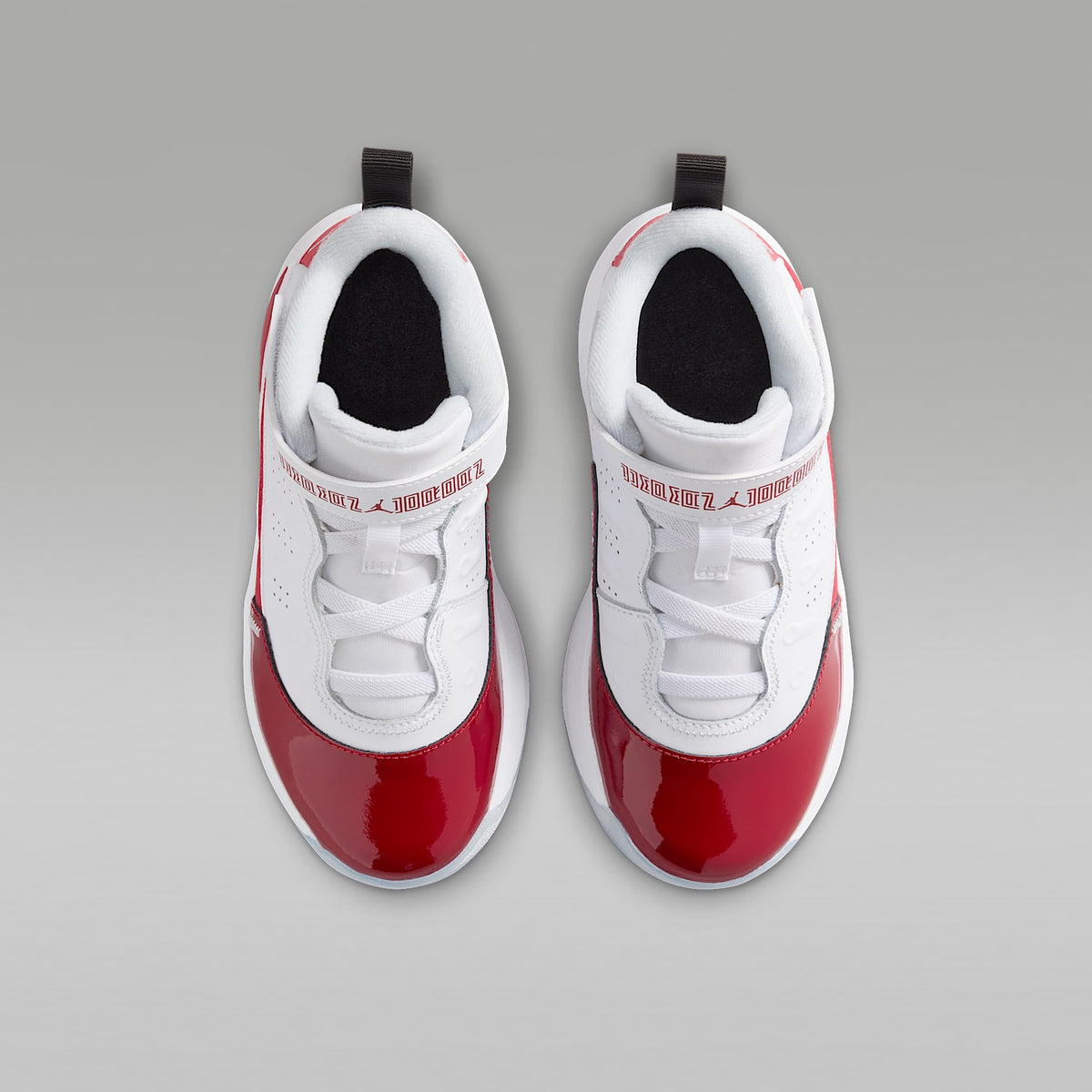Jordan Max Aura 7 – Blanco/Rojo gimnasio/Negro/Blanco – vista 4