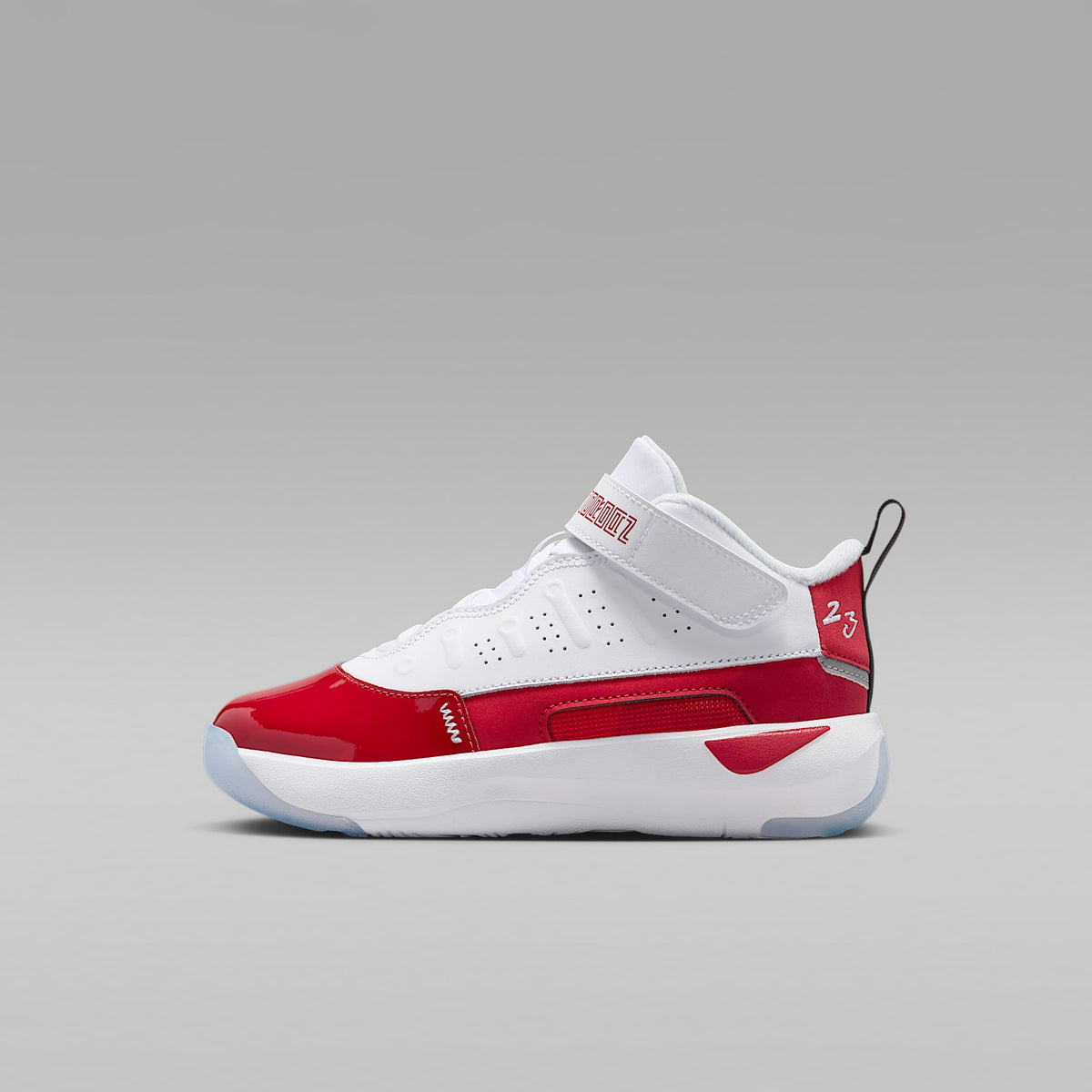 Jordan Max Aura 7 – Blanco/Rojo gimnasio/Negro/Blanco – vista 1