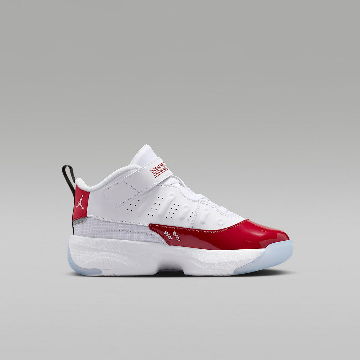 Jordan Max Aura 7 – Blanco/Rojo gimnasio/Negro/Blanco – vista 3