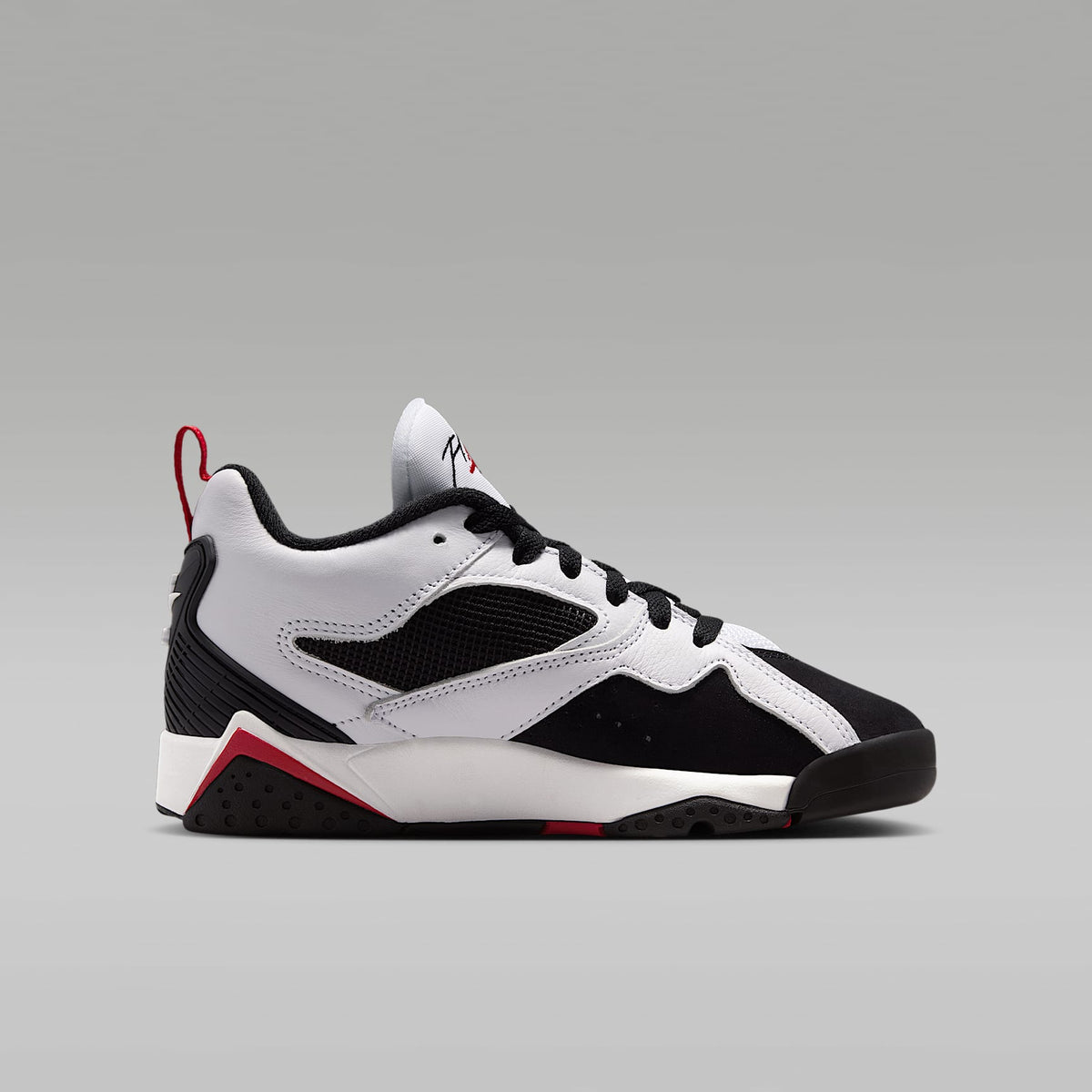 Air Jordan MVP 92 – Blanco/Negro/Rojo gimnasio – vista 3