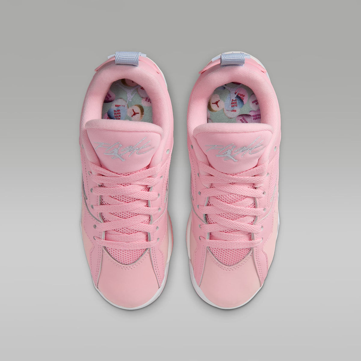 Air Jordan MVP 92 – Rosa suave medio/Verde vapor/Blanco/Azul medio – vista 4