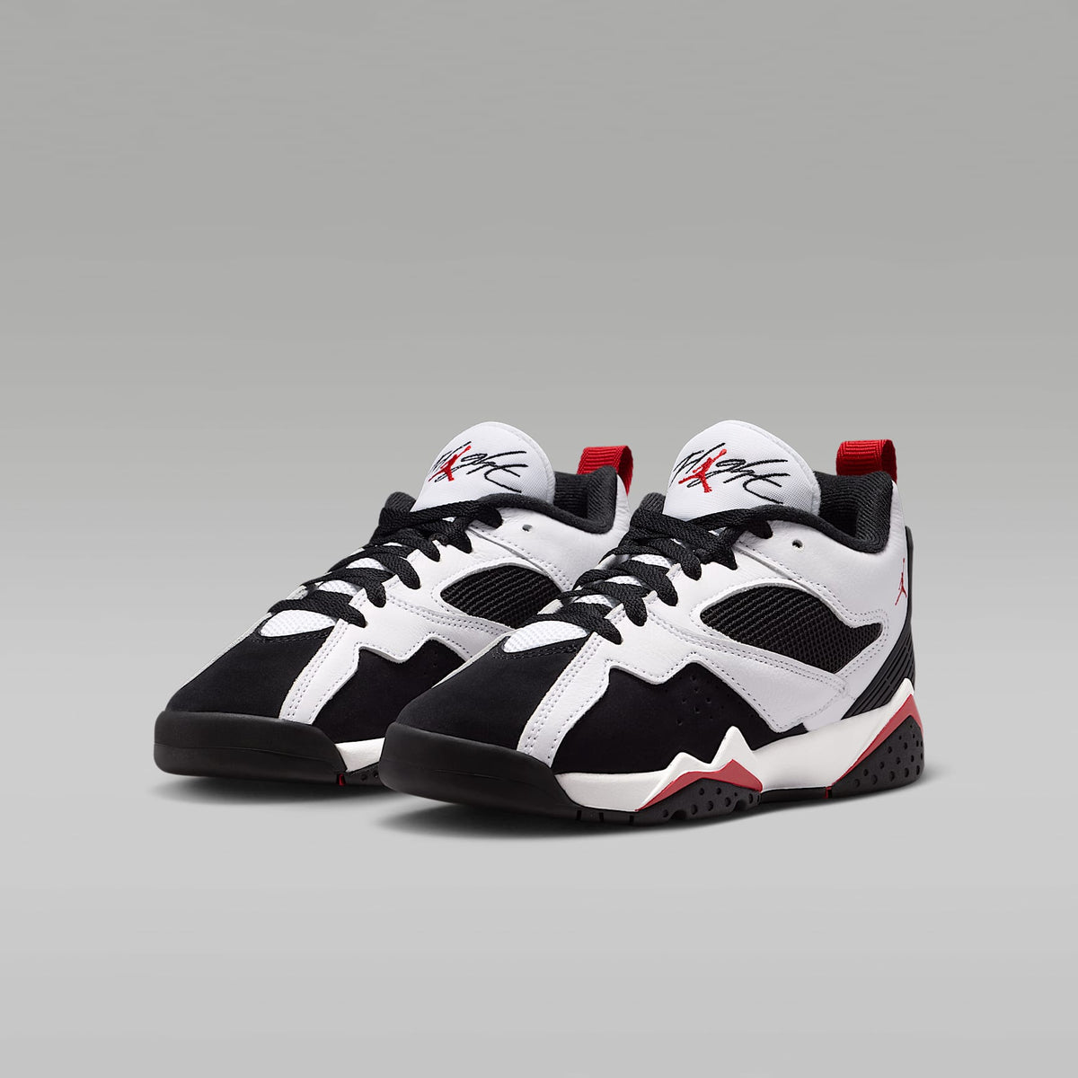 Air Jordan MVP 92 – Blanco/Negro/Rojo gimnasio – vista 5