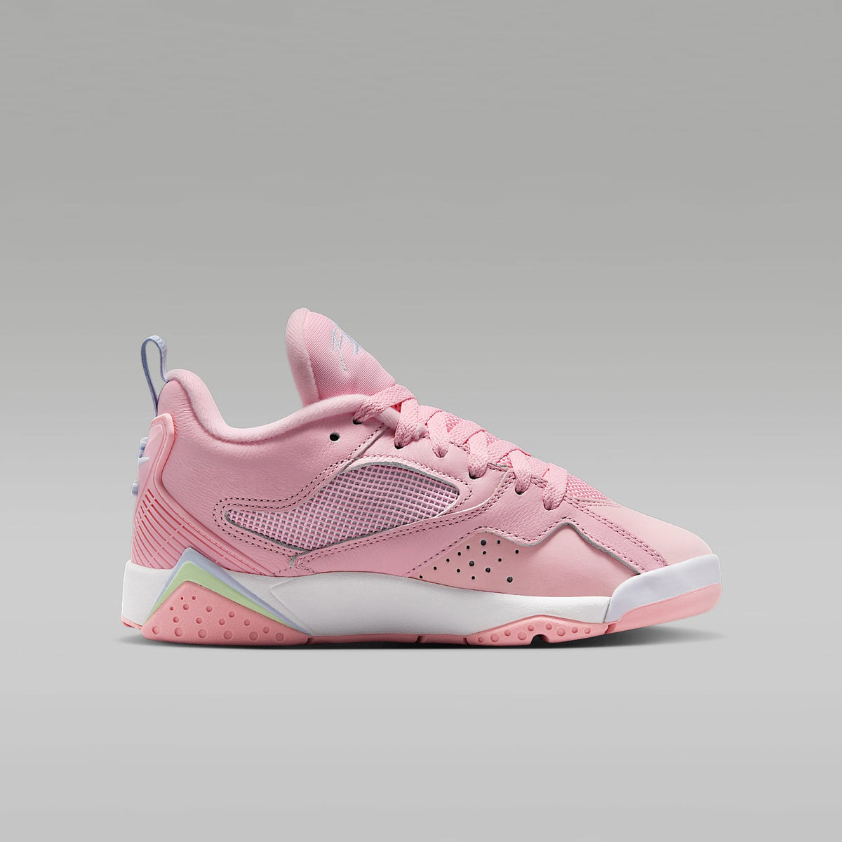Air Jordan MVP 92 – Rosa suave medio/Verde vapor/Blanco/Azul medio – vista 3