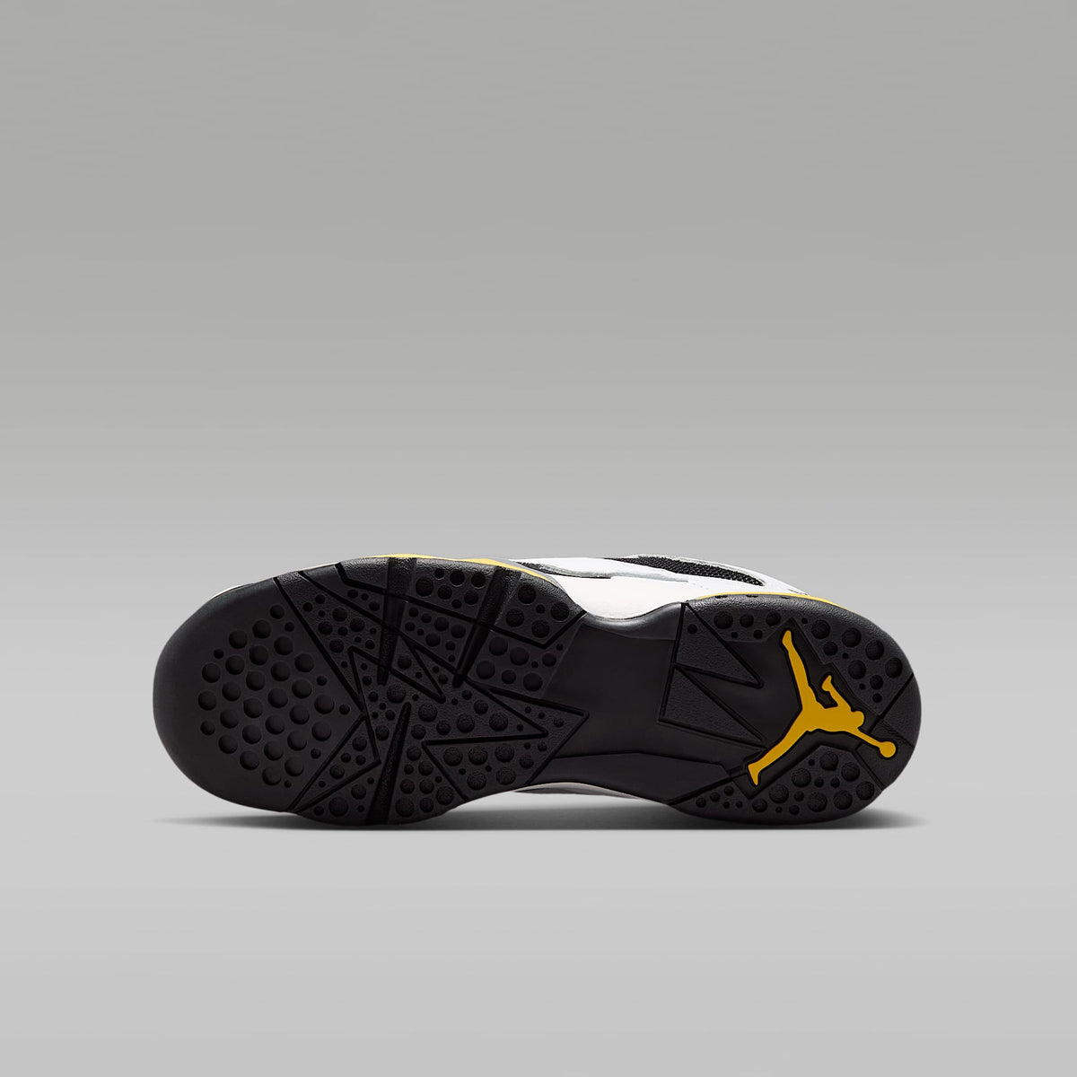 Air Jordan MVP 92 – Blanco/Negro/Gris azul oscuro/Amarillo tour – vista 2