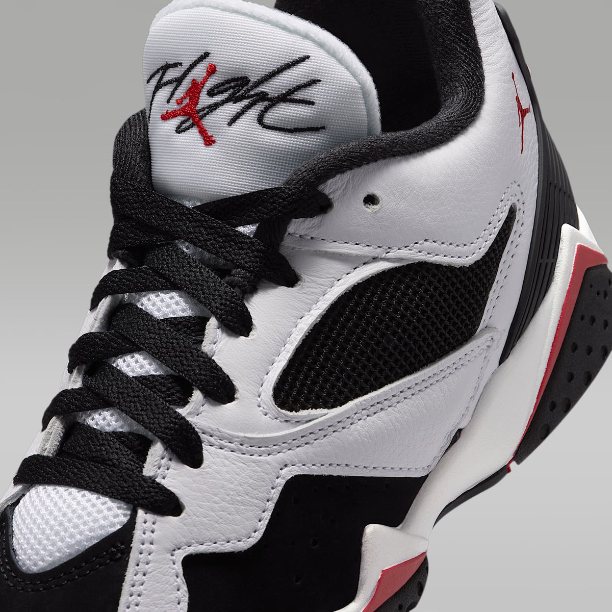 Air Jordan MVP 92 – Blanco/Negro/Rojo gimnasio – vista 7