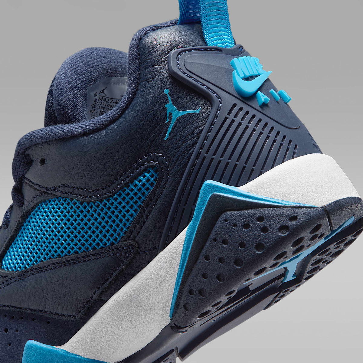 Air Jordan MVP 92 – Obsidiana/Blanco/Azul celeste oscuro – vista 8