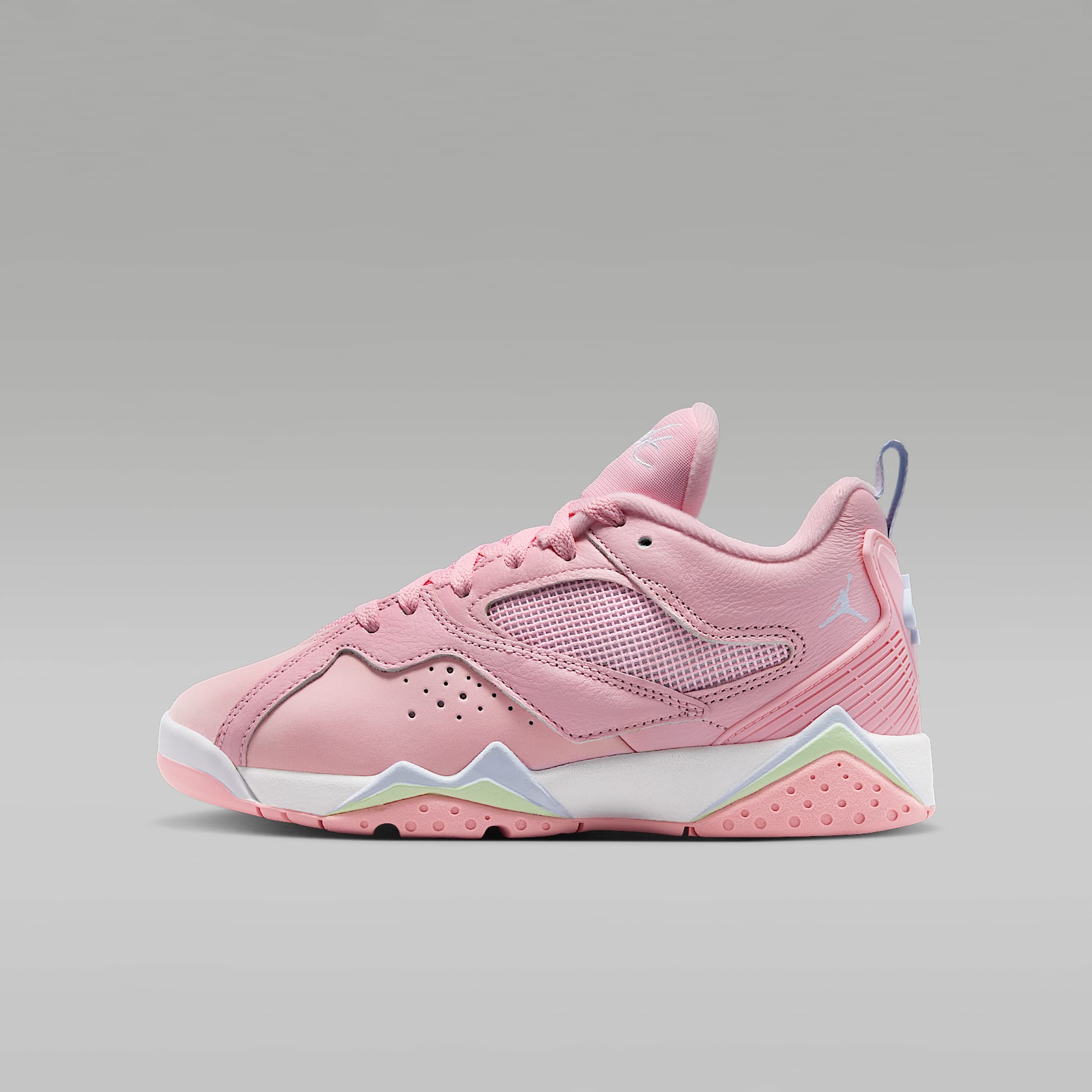 Air Jordan MVP 92 – Rosa suave medio/Verde vapor/Blanco/Azul medio – vista 1