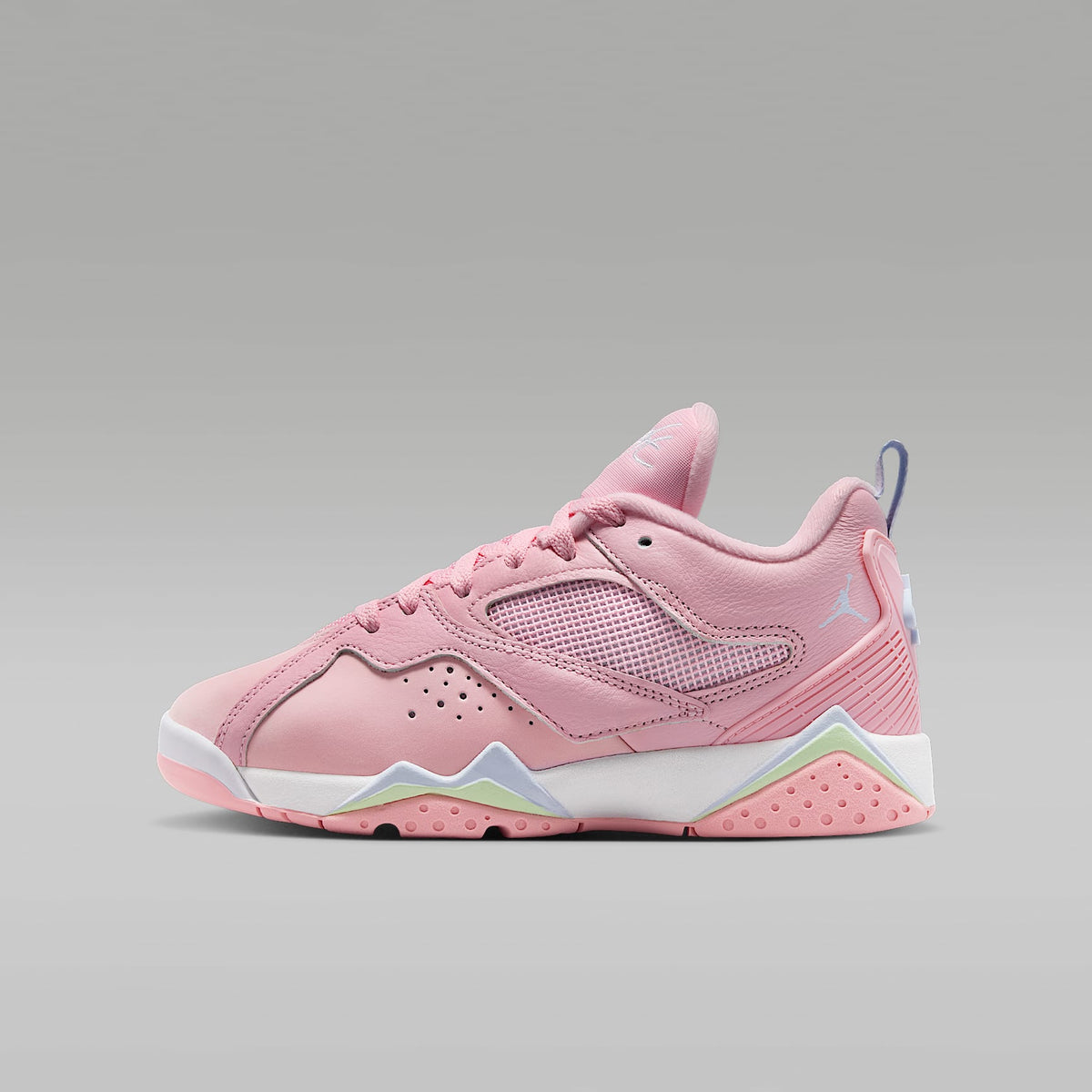 Air Jordan MVP 92 – Rosa suave medio/Verde vapor/Blanco/Azul medio – vista 1