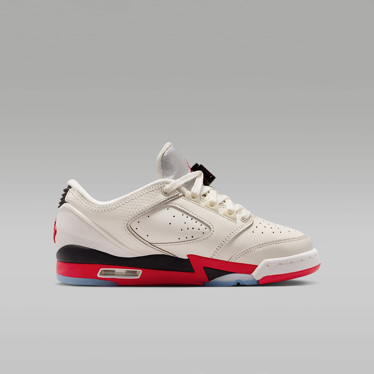 Air Jordan Sixty Plus Low – Vela/Negro/Reflejo plata/Rojo pasión – vista 3