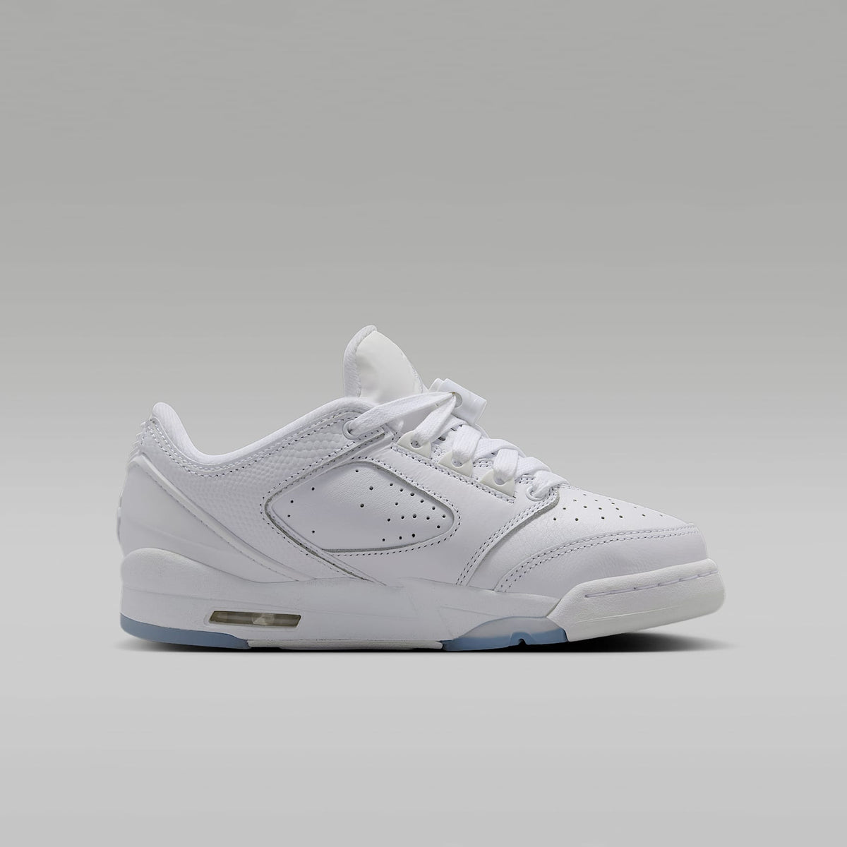 Air Jordan Sixty Plus Low – Blanco/Negro/Platino puro – vista 3