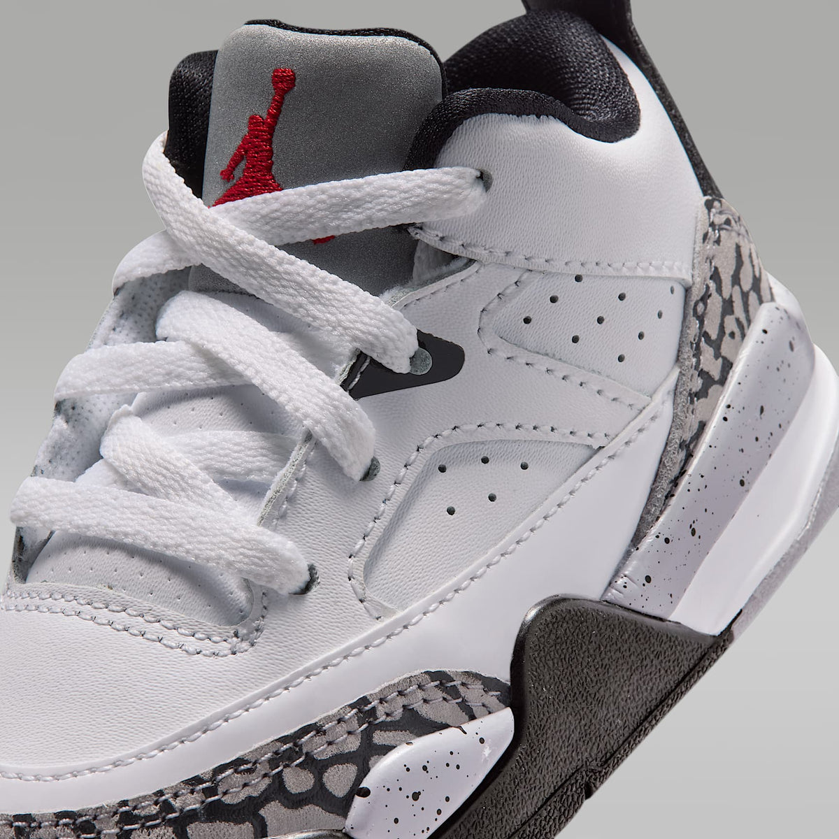 Jordan Son of Mars – Blanco/Negro/Gris cemento/Rojo gimnasio – vista 7