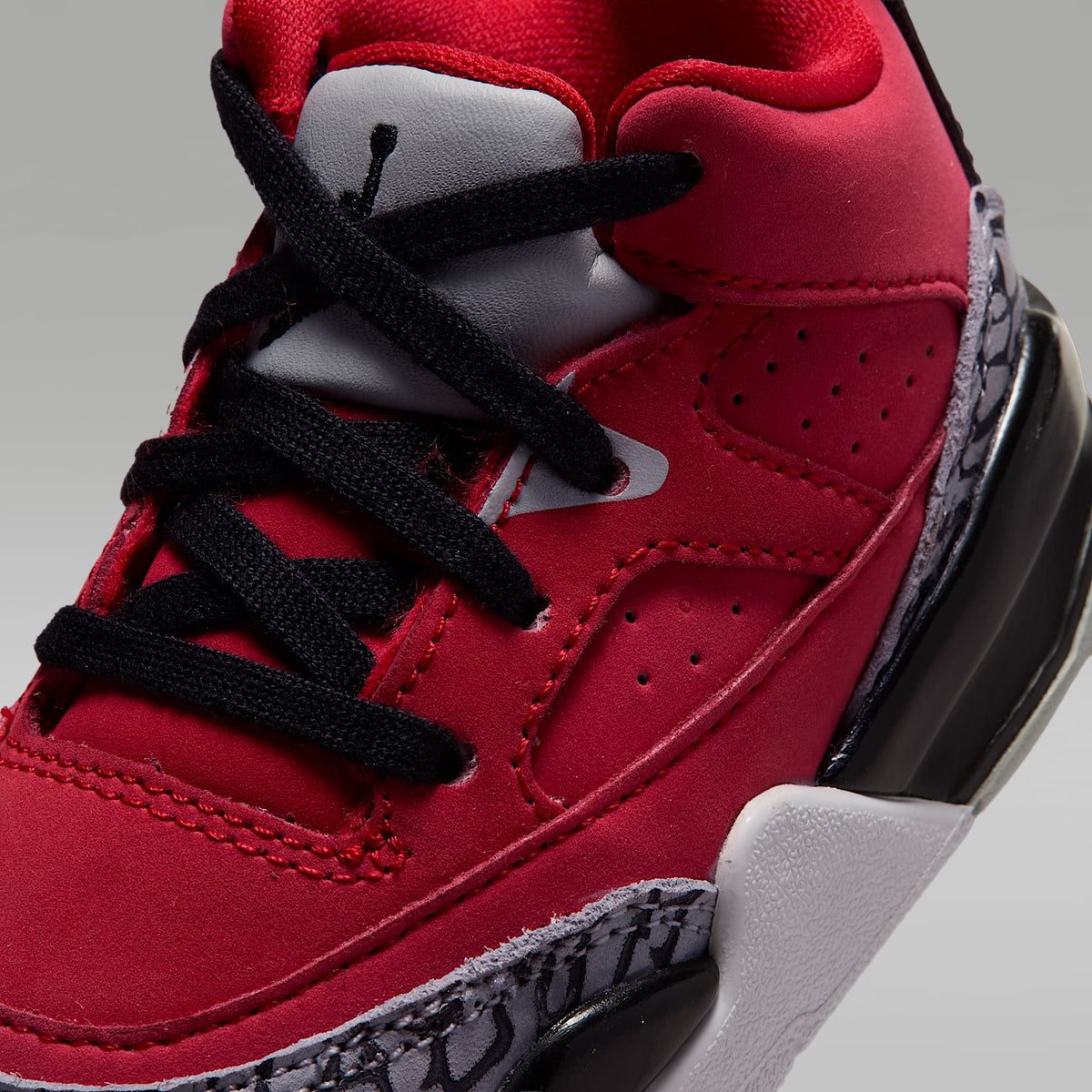 Jordan Son of Mars – Rojo pasión/Neblina gris/Blanco/Negro – vista 7