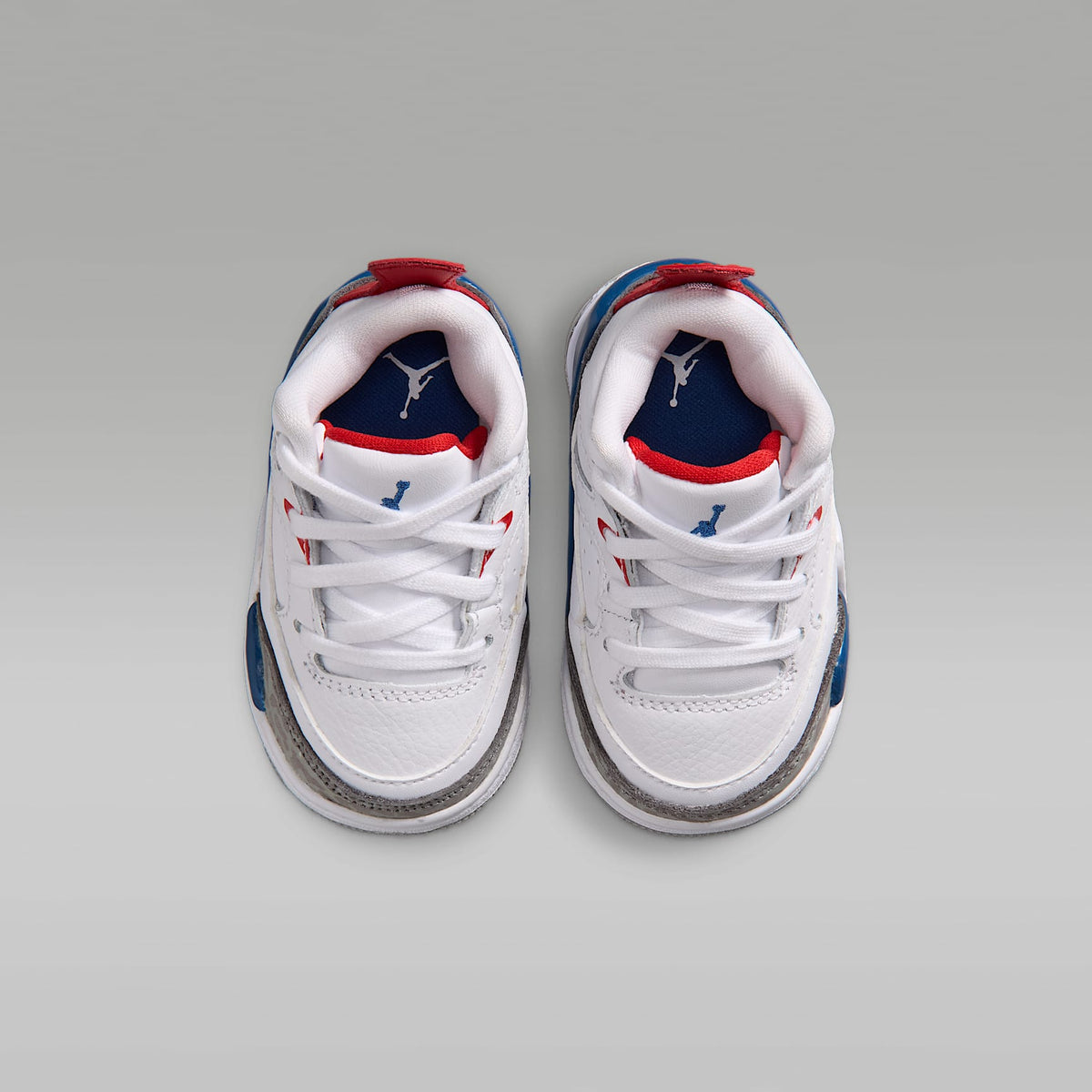 Jordan Son of Mars – Blanco/Rojo universitario/Gris humo claro/Azul genuino – vista 4