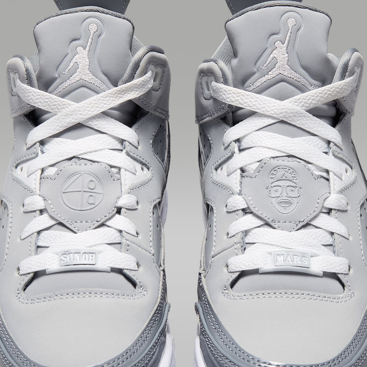 Jordan Son of Mars Low – Gris azulado/Blanco/Gris lobo – vista 9