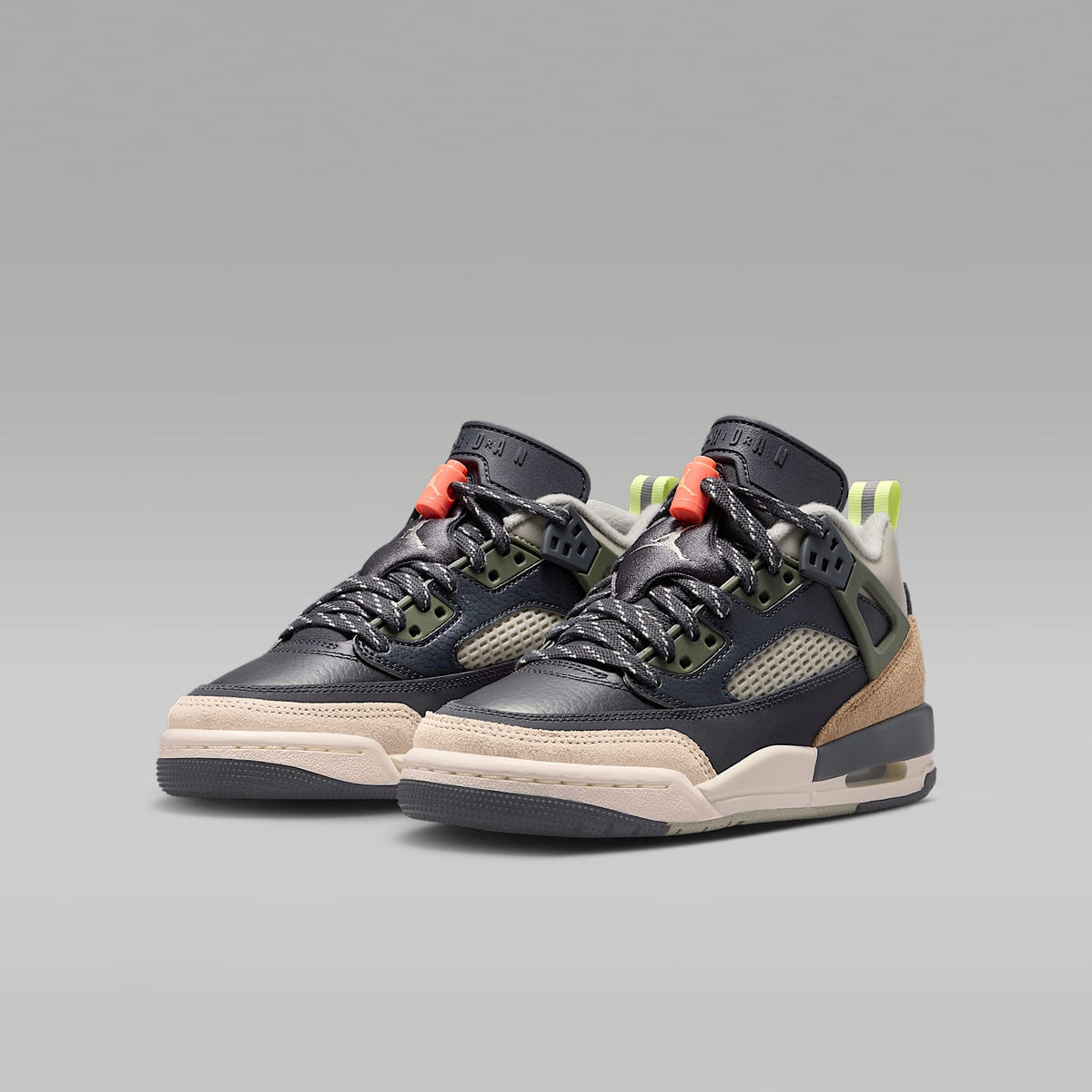 Jordan Spizike Low – Antracita/Mango salvaje claro/Caqui militar/Niebla pícea – vista 5