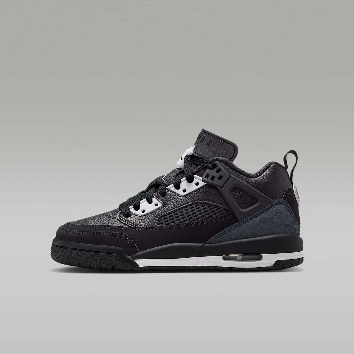 Jordan Spizike Low – Negro/Blanco/Antracita/Blanco – vista 1