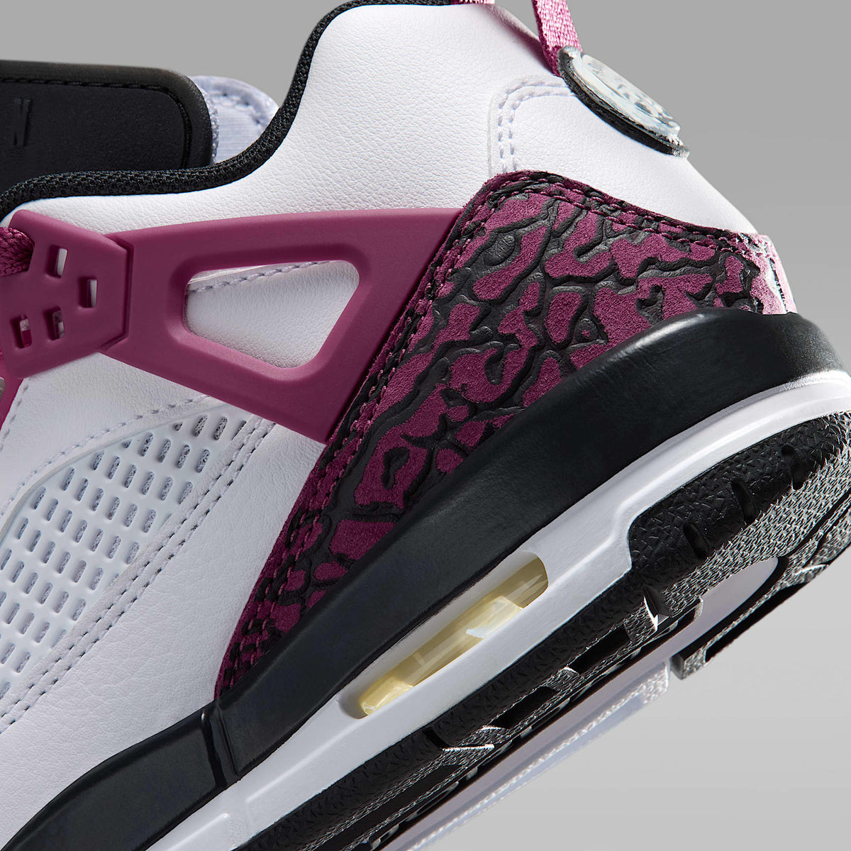 Jordan Spizike Low – Blanco/Remolacha dulce/Rosa desierto/Sombrío apagado – vista 8