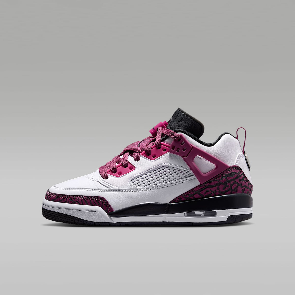 Jordan Spizike Low – Blanco/Remolacha dulce/Rosa desierto/Sombrío apagado – vista 1