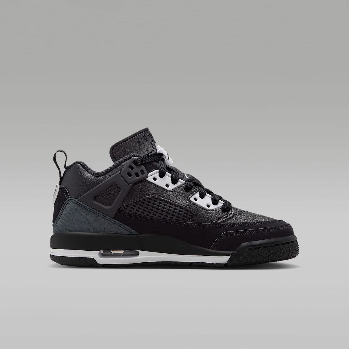 Jordan Spizike Low – Negro/Blanco/Antracita/Blanco – vista 3