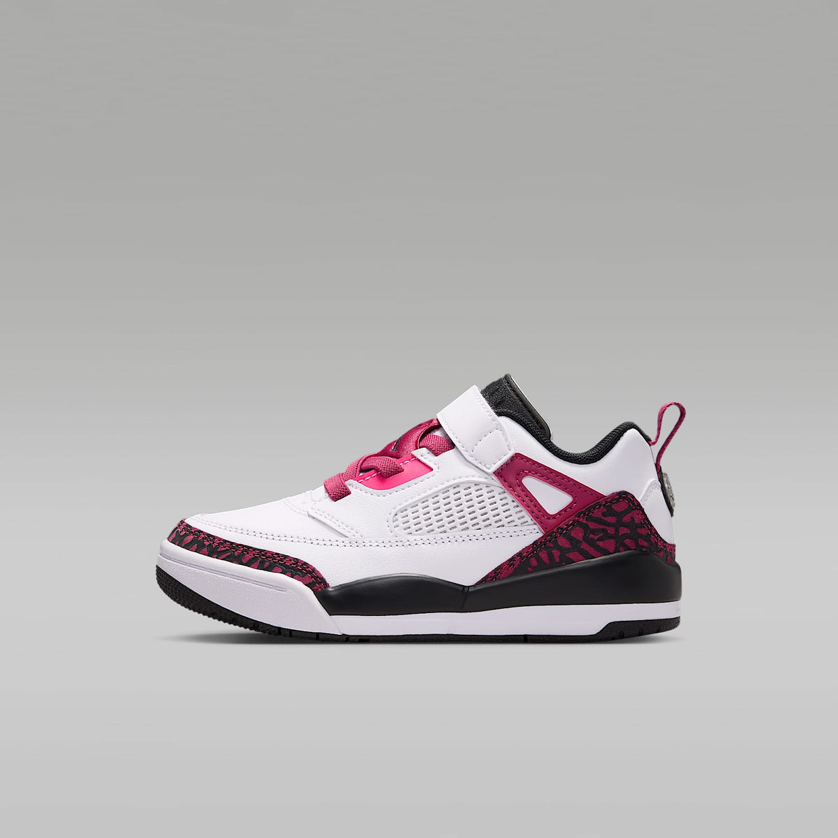 Jordan Spizike Low – Blanco/Remolacha dulce/Rosa desierto/Sombrío apagado – vista 1