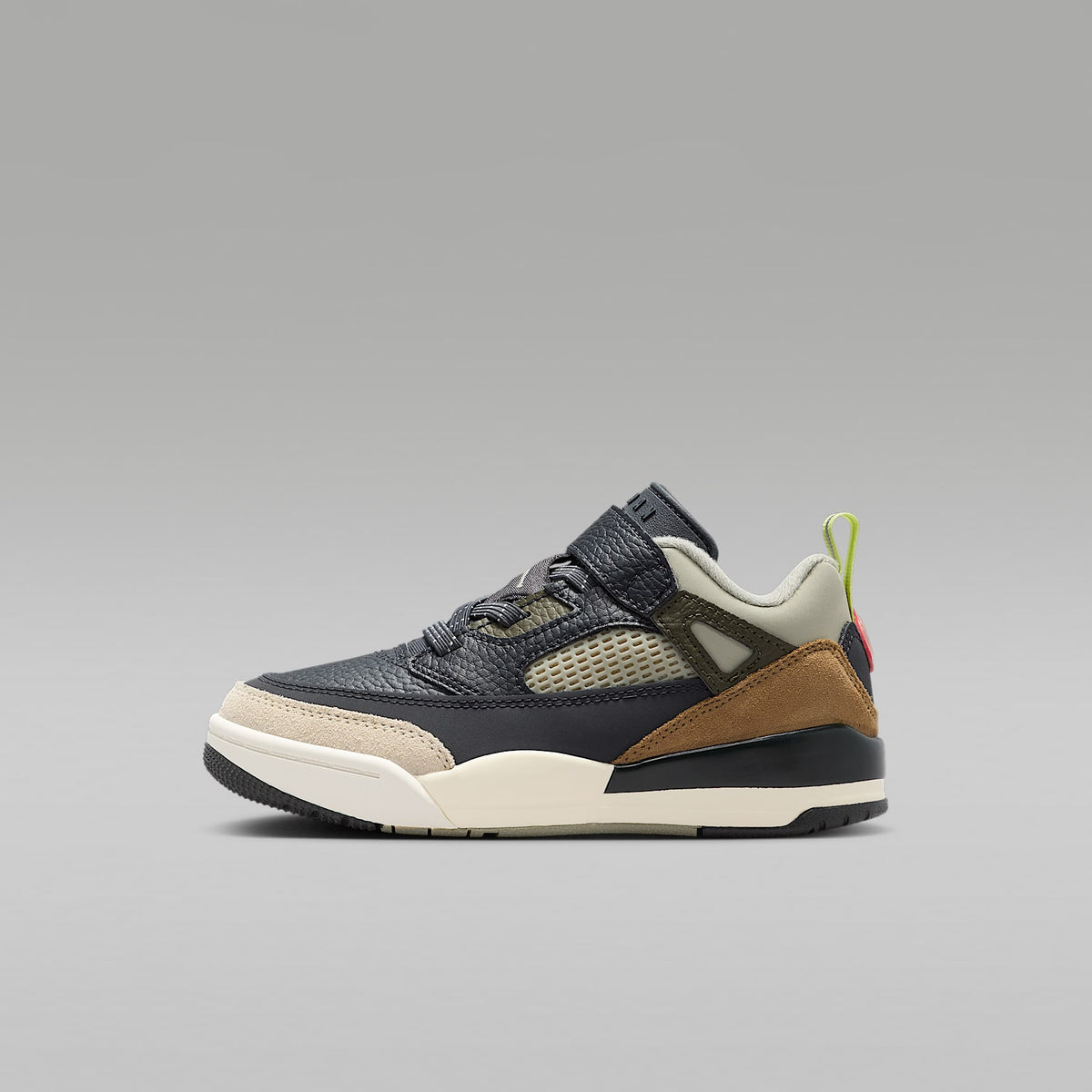 Jordan Spizike Low – Antracita/Mango salvaje claro/Caqui militar/Niebla pícea – vista 1