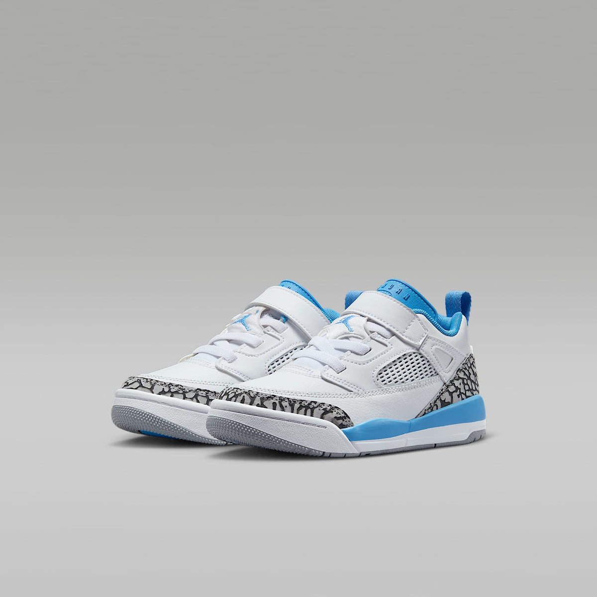 Jordan Spizike Low – Blanco/Gris lobo/Antracita/Azul universitario – vista 5