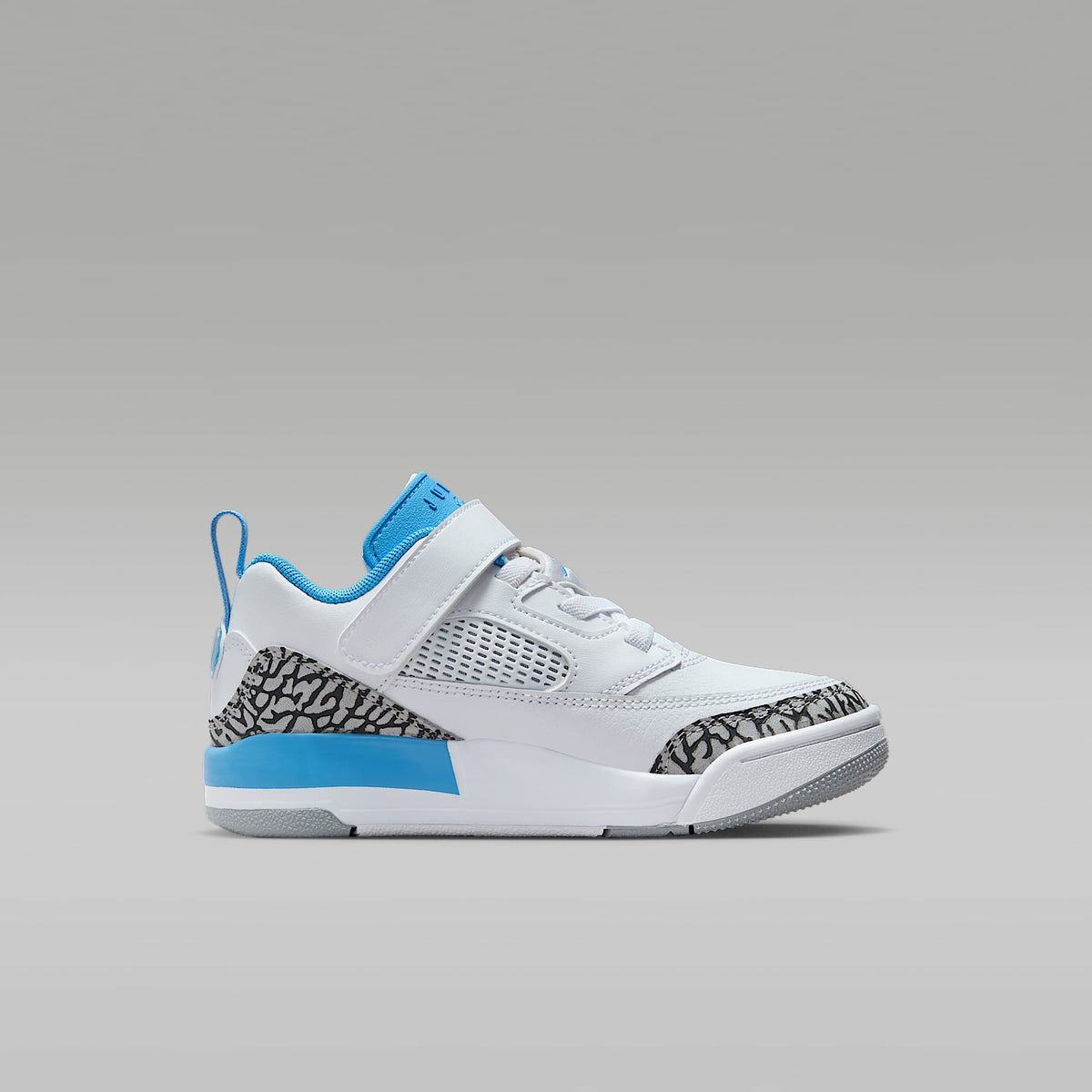 Jordan Spizike Low – Blanco/Gris lobo/Antracita/Azul universitario – vista 3
