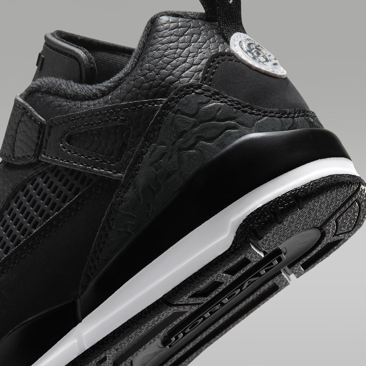 Jordan Spizike Low – Negro/Blanco/Antracita/Blanco – vista 8