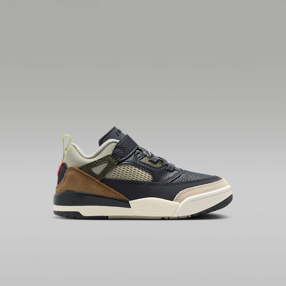Jordan Spizike Low – Antracita/Mango salvaje claro/Caqui militar/Niebla pícea – vista 3