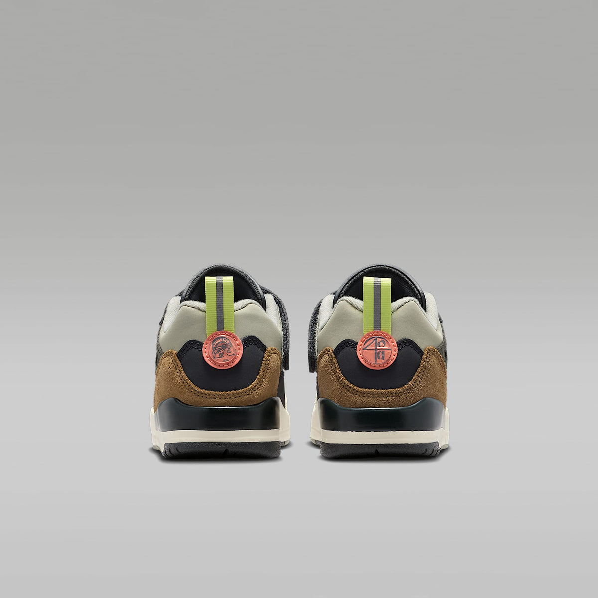 Jordan Spizike Low – Antracita/Mango salvaje claro/Caqui militar/Niebla pícea – vista 6
