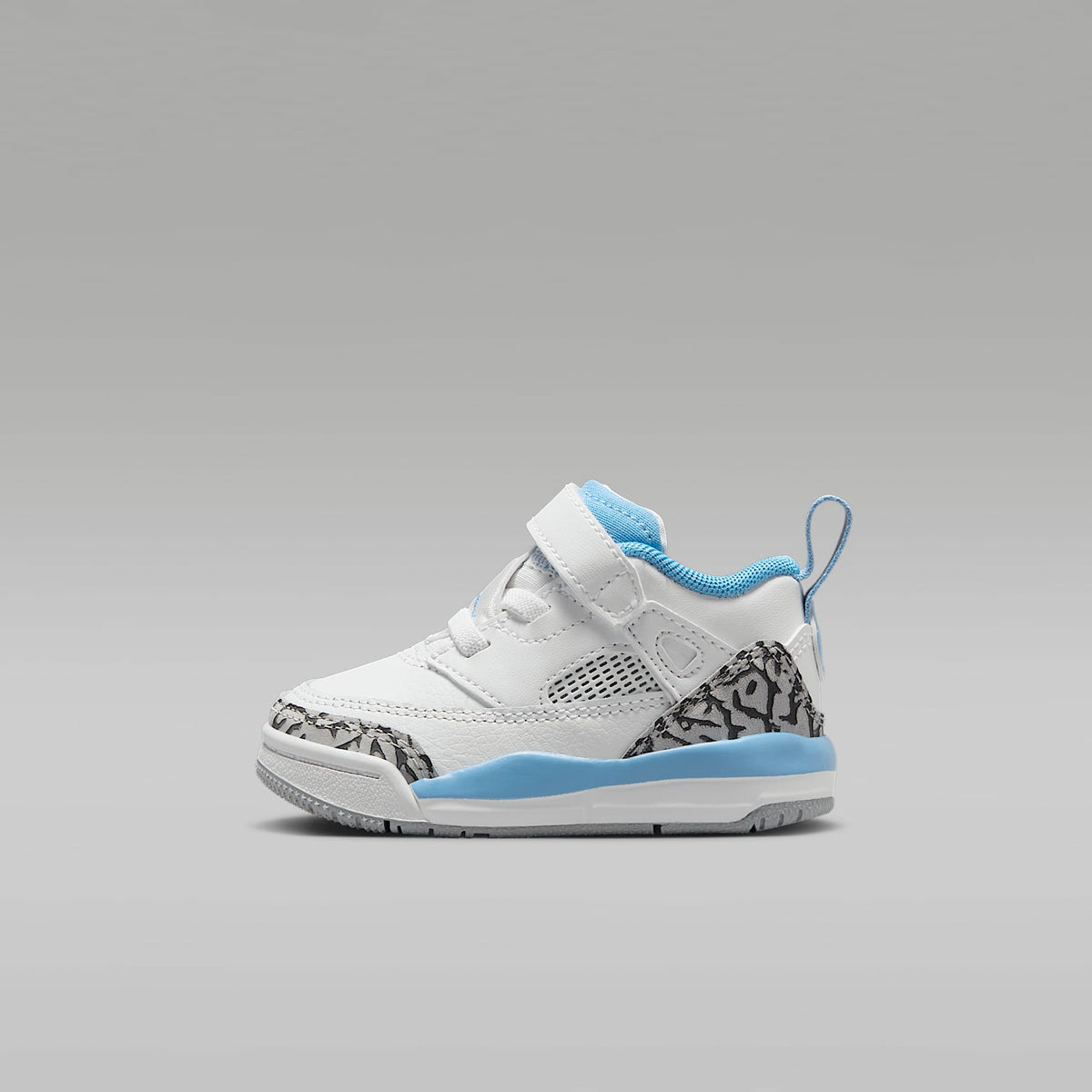 Jordan Spizike Low – Blanco/Gris lobo/Antracita/Azul universitario – vista 1