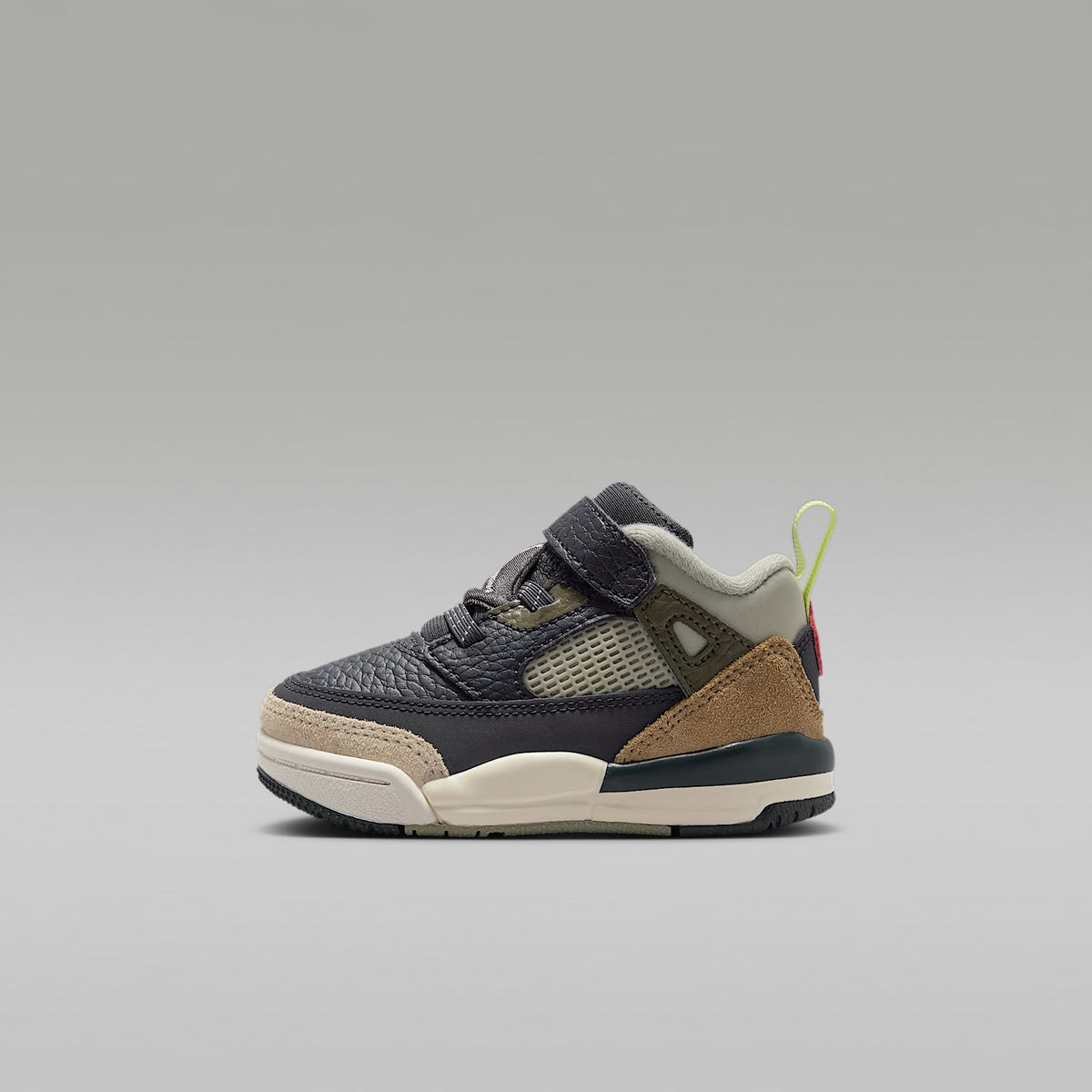 Jordan Spizike Low – Antracita/Mango salvaje claro/Caqui militar/Niebla pícea – vista 1