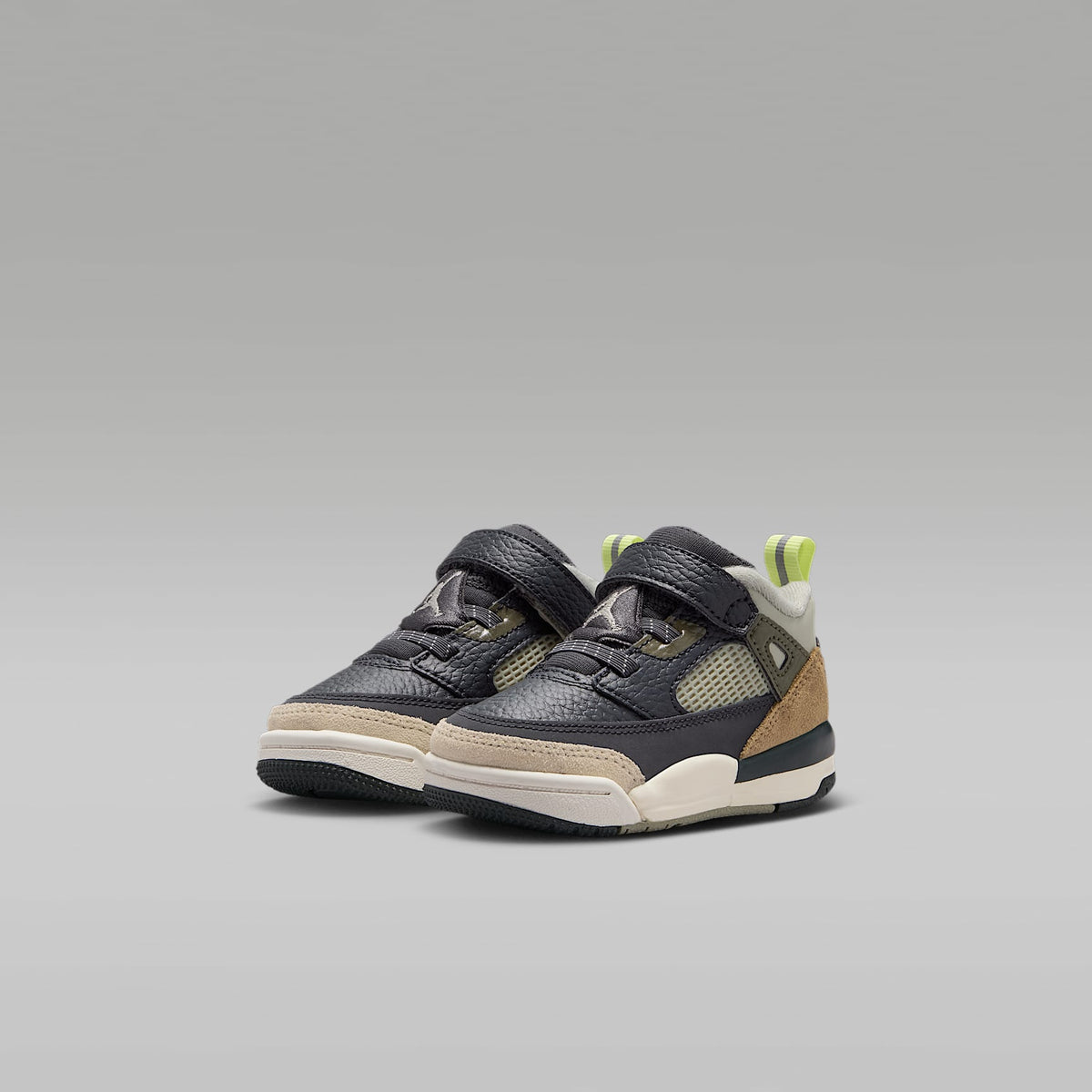 Jordan Spizike Low – Antracita/Mango salvaje claro/Caqui militar/Niebla pícea – vista 5