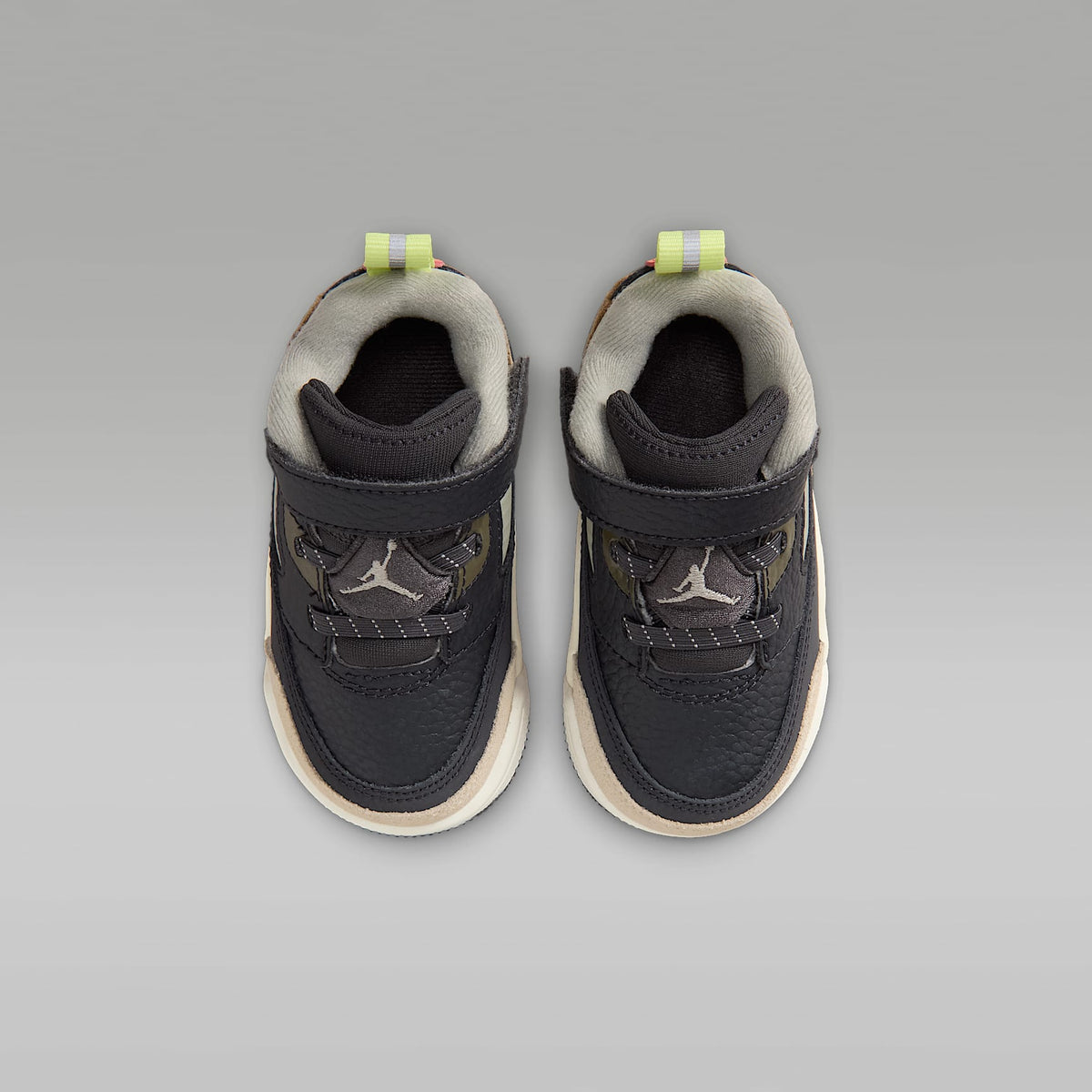 Jordan Spizike Low – Antracita/Mango salvaje claro/Caqui militar/Niebla pícea – vista 4