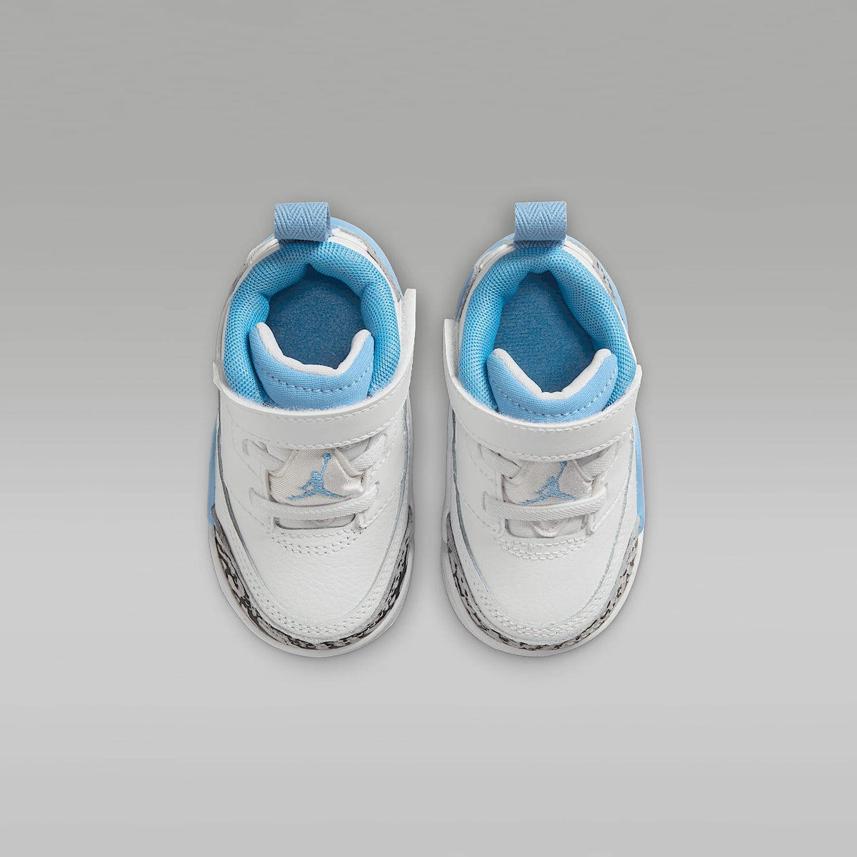 Jordan Spizike Low – Blanco/Gris lobo/Antracita/Azul universitario – vista 4
