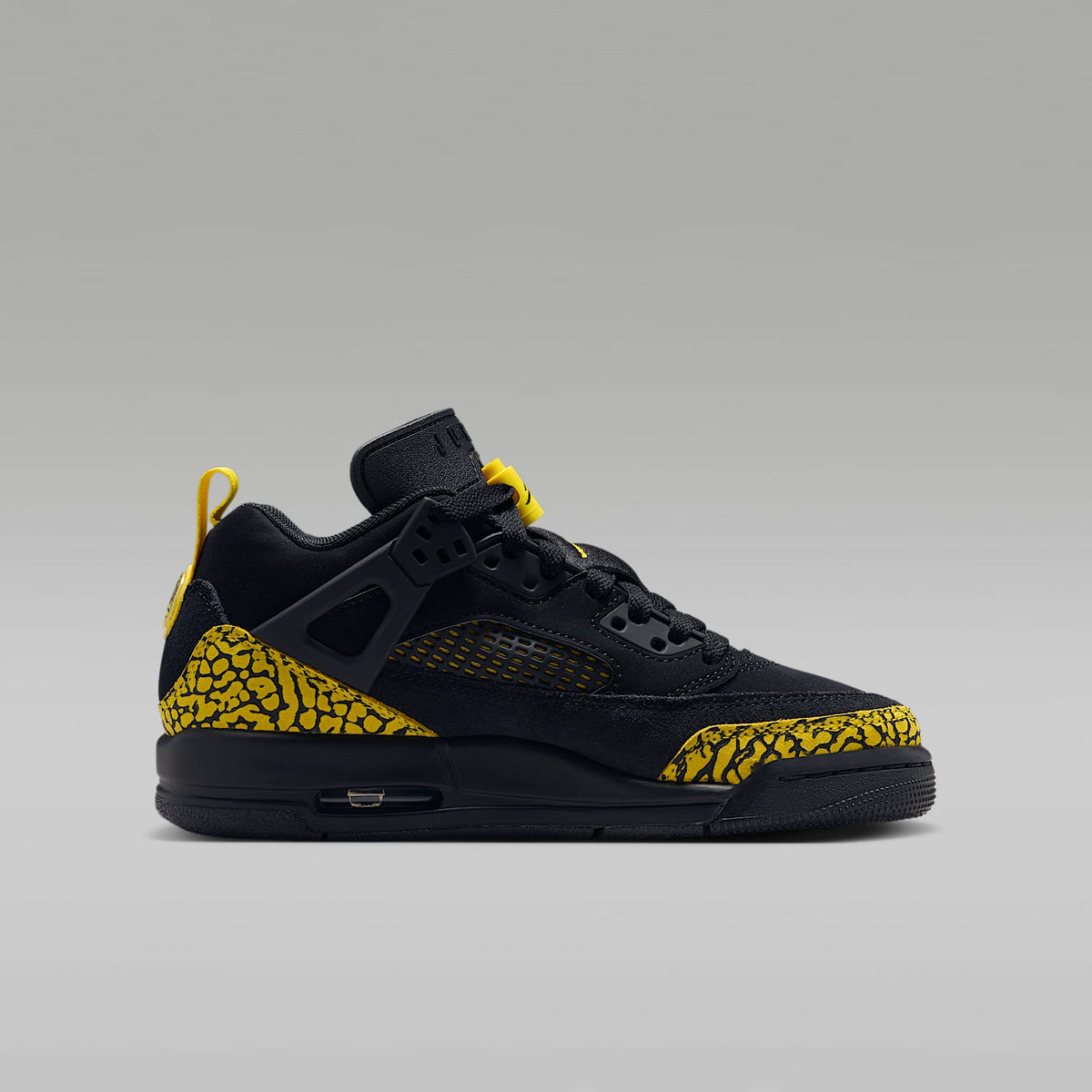 Jordan Spizike Low – Negro/Amarillo veloz/Amarillo veloz/Negro – vista 3