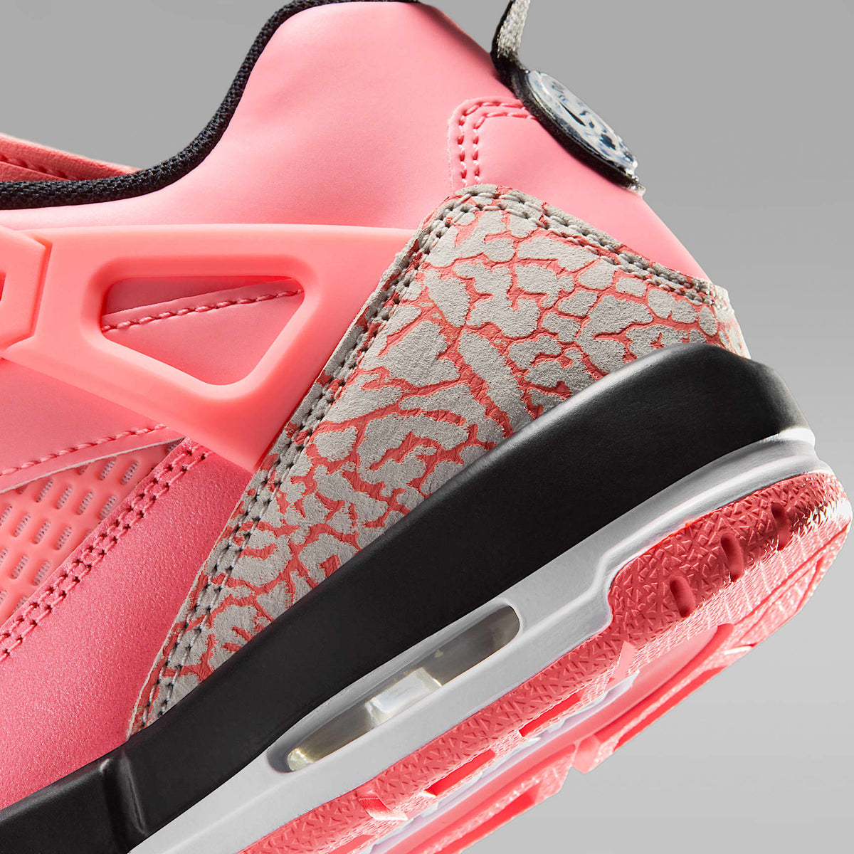 Jordan Spizike Low – Rosa mirada/Blanco/Negro/Rosa mirada – vista 8