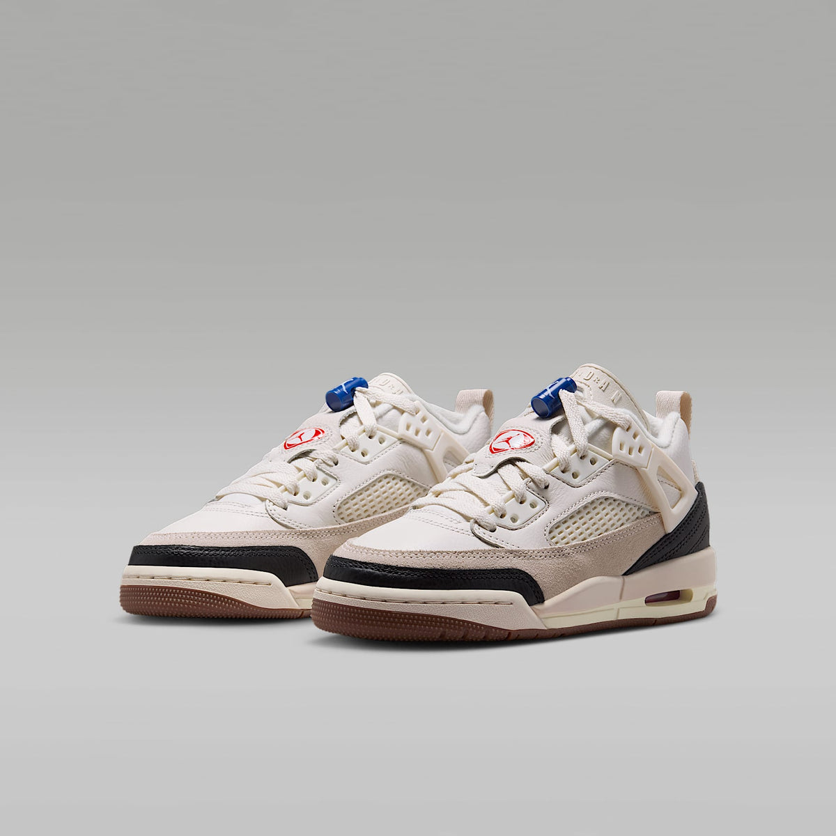Jordan Spizike Low FC – Fantasma/Vela/Azul eléctrico/Rojo universitario – vista 5