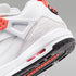 Jordan Spizike Low – Blanco/Gris vasto/Negro/Carmesí brillante – vista 8