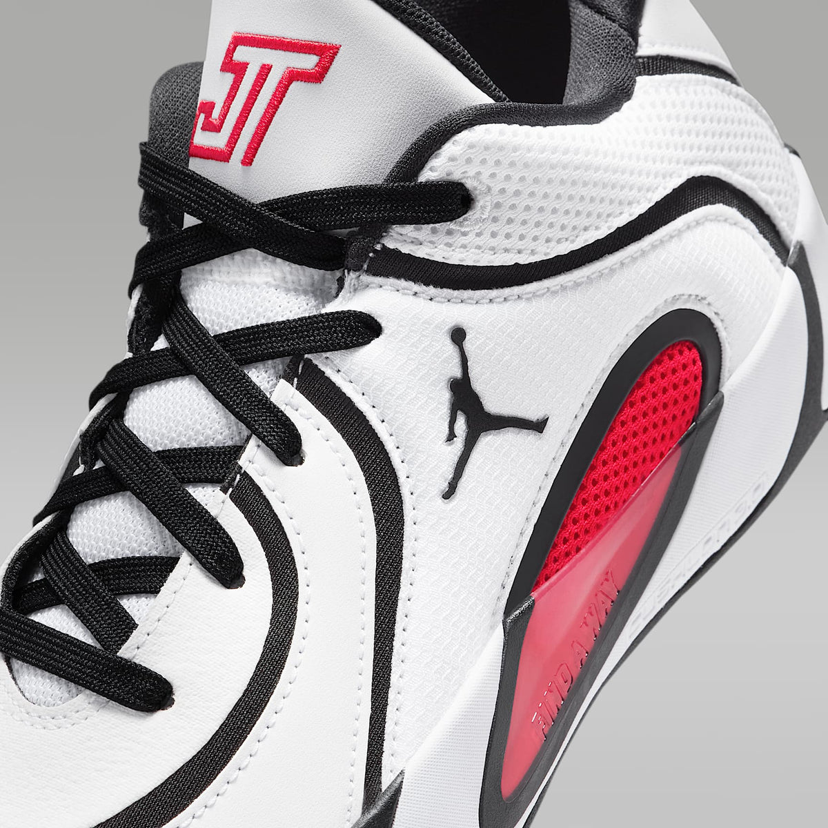 Tatum 4 – Blanco/Negro/Rojo universitario – vista 7