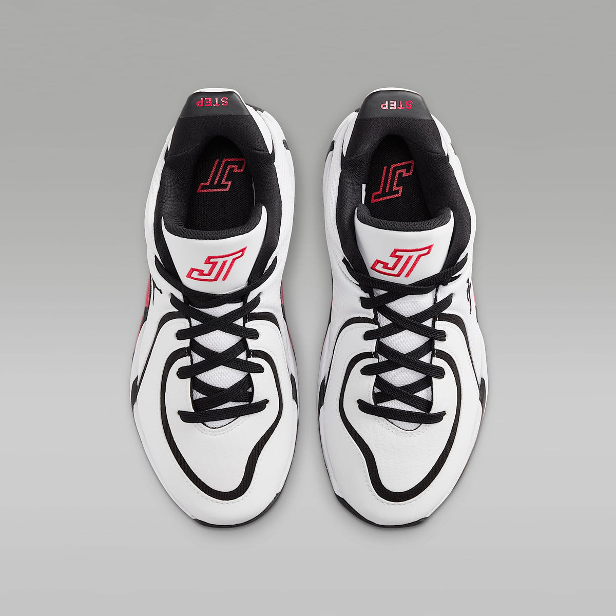 Tatum 4 – Blanco/Negro/Rojo universitario – vista 4