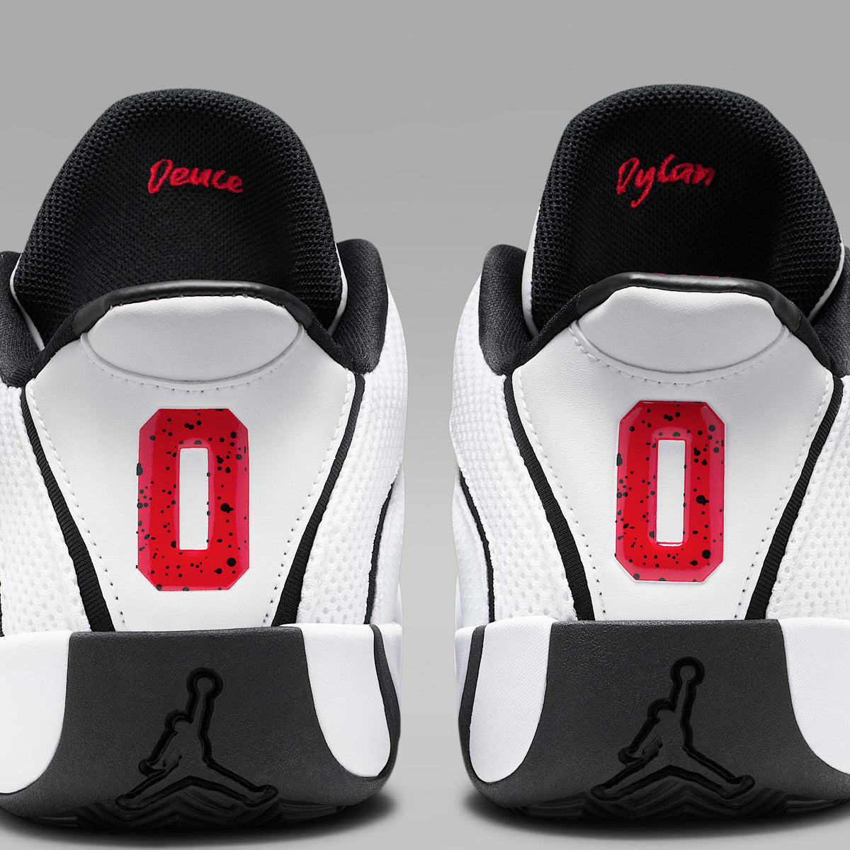 Tatum 4 – Blanco/Negro/Rojo universitario – vista 9