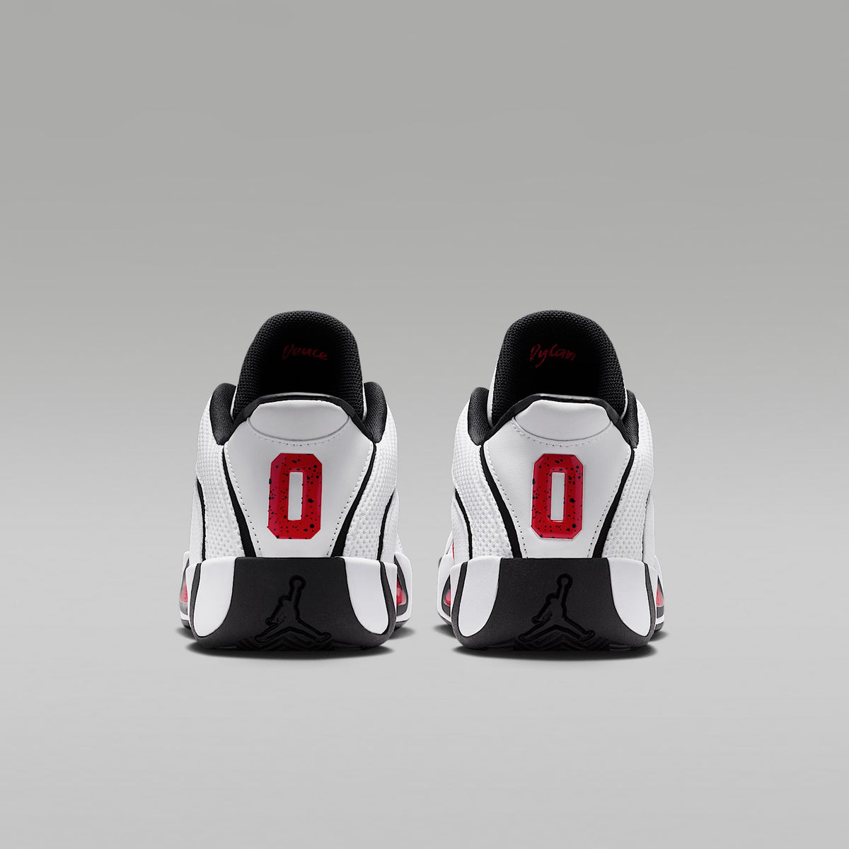 Tatum 4 – Blanco/Negro/Rojo universitario – vista 6
