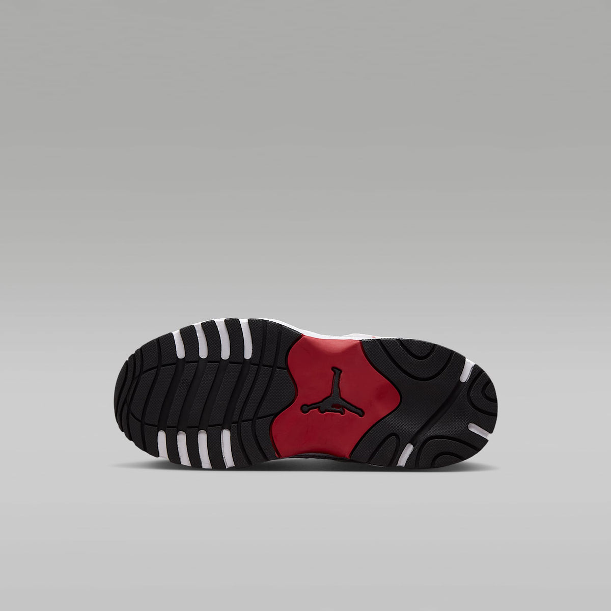 Jordan Trunner Flow – Blanco/Rojo gimnasio/Plata metalizado/Negro – vista 2