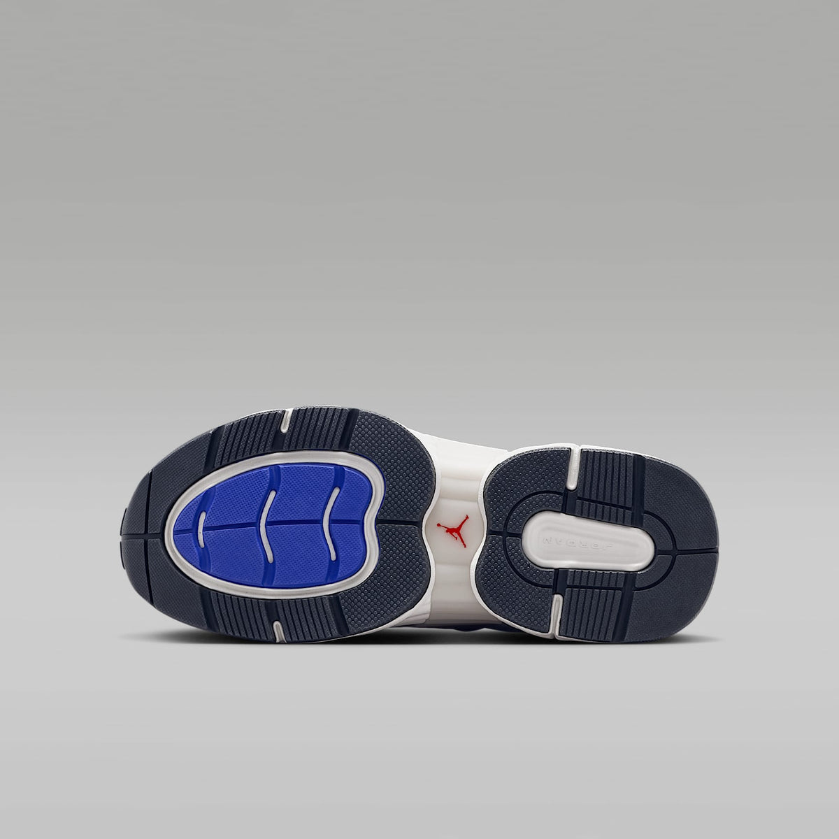 Jordan Trunner O/S – Fantasma/Sombrío apagado/Royal juego/Rojo universitario – vista 2
